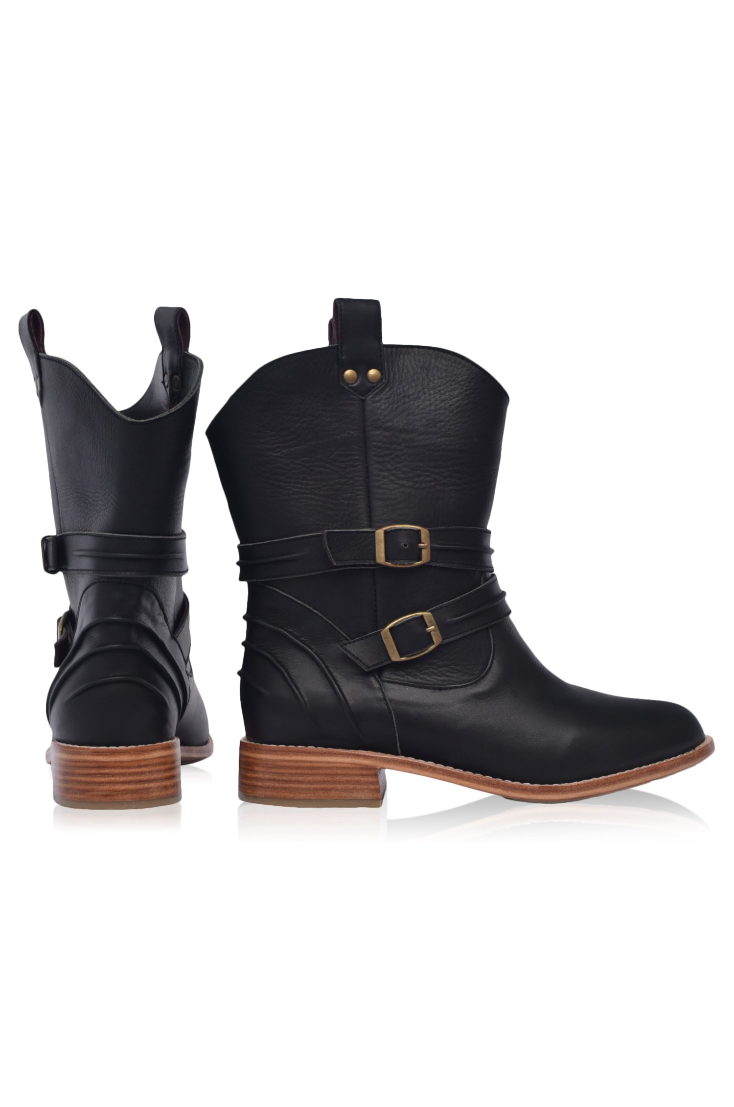 Buy Barcelona Leather Boots by Bali ELF
