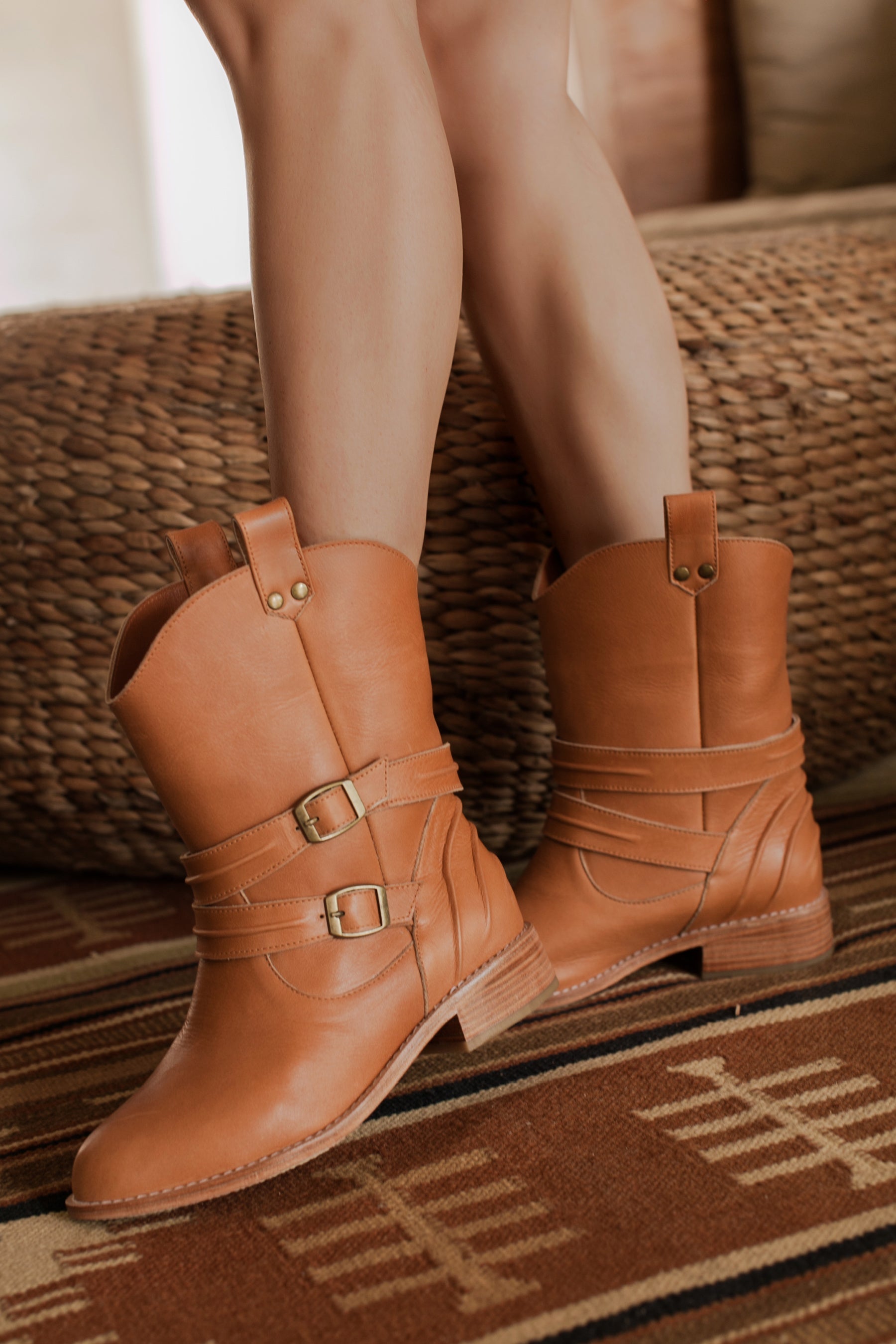 Buy Barcelona Leather Boots by Bali ELF