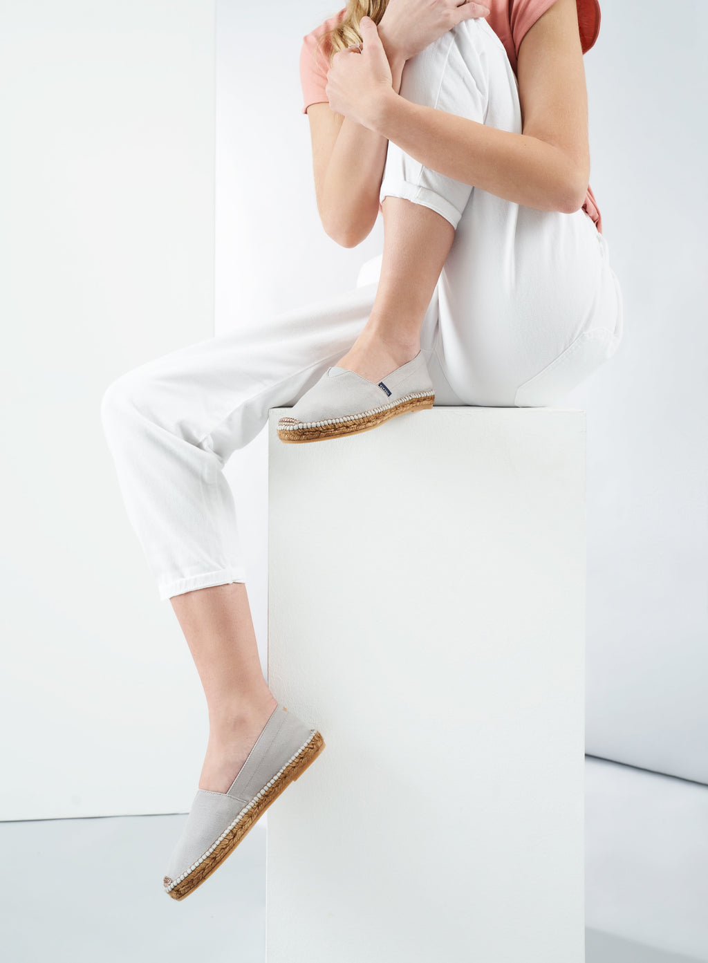 Buy Barceloneta Canvas Espadrille Flats by Viscata