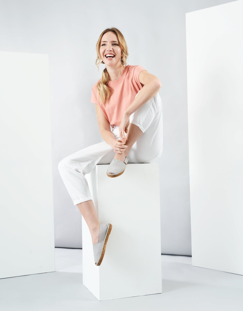 Buy Barceloneta Canvas Espadrille Flats by Viscata