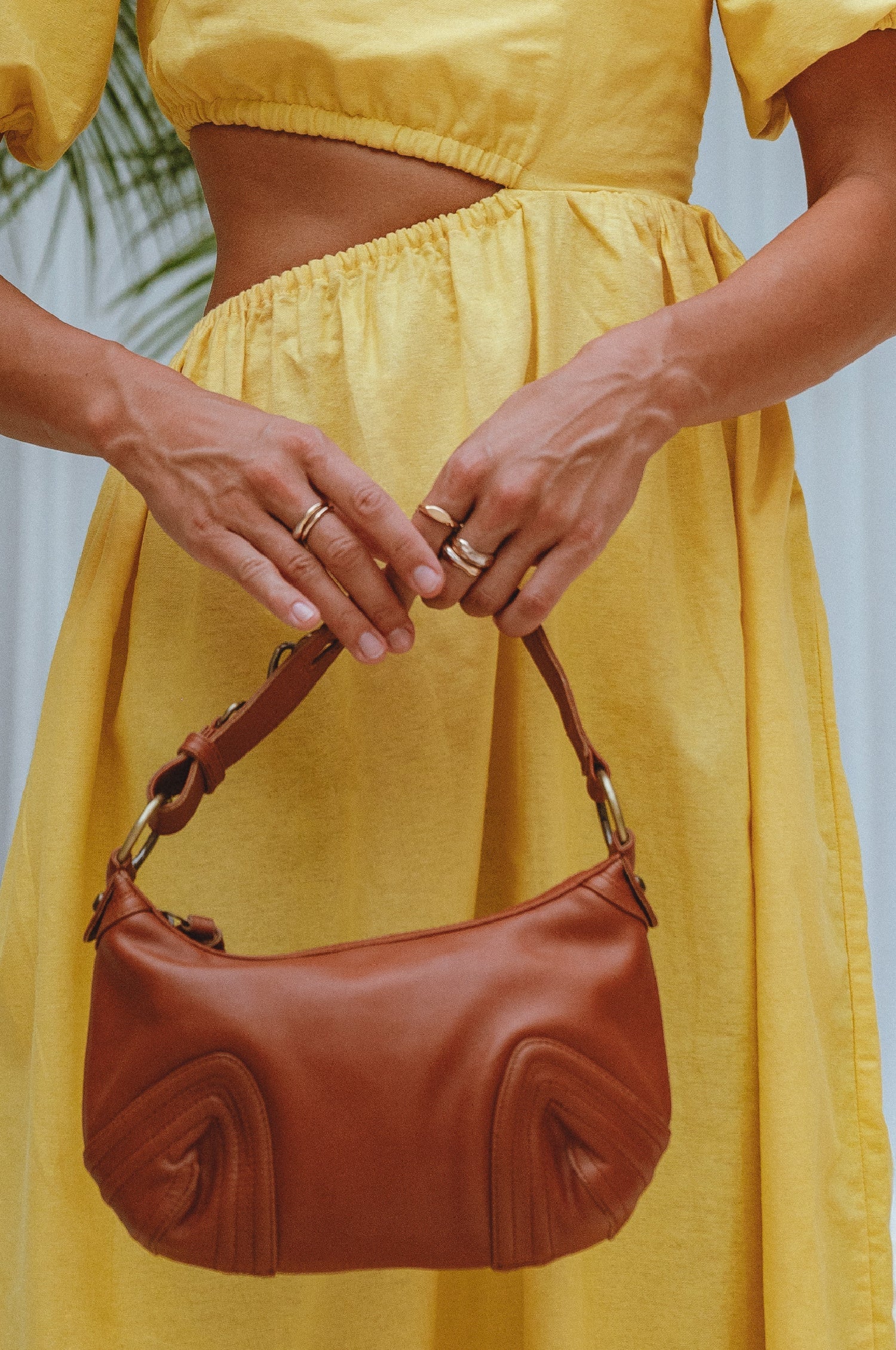 Buy Belissima Mini Leather Shoulder Bag by Bali ELF