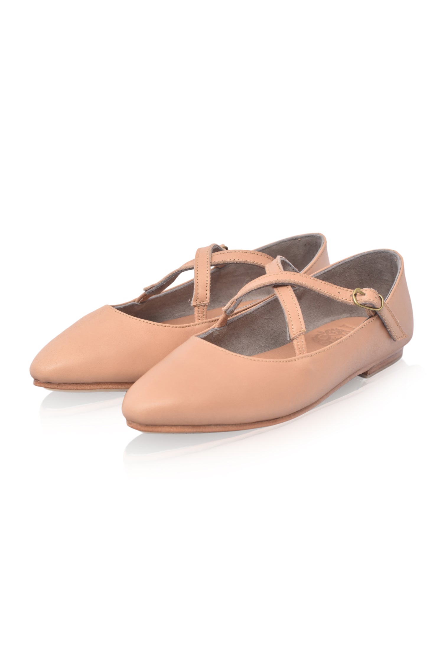 Buy Bella Vita Criss Cross Pointy Toe Flats by Bali ELF