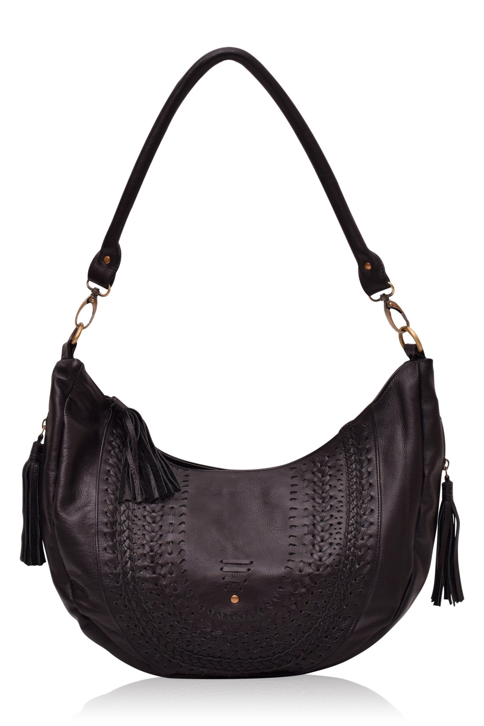 Buy Elysian Coast Leather Crossbody Bag by Bali ELF