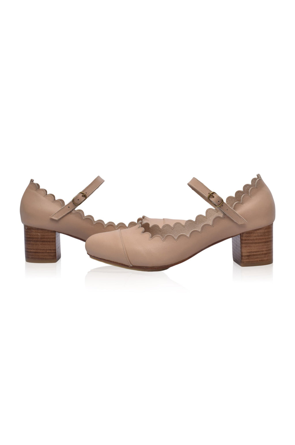 Buy Bonita Mary Jane Leather Heels by Bali ELF