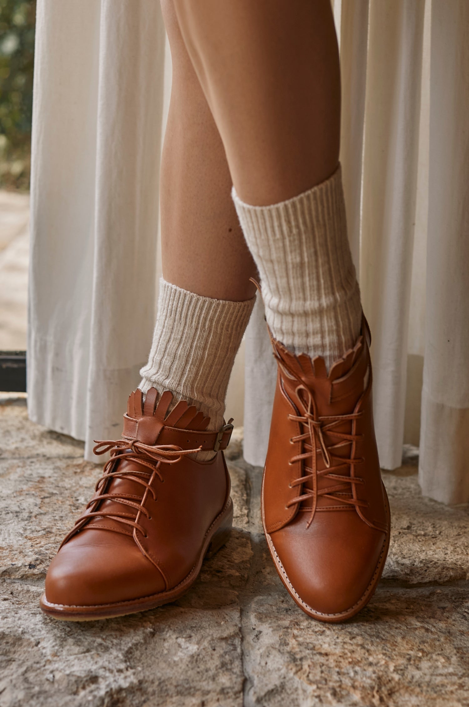 Buy Boston Leather Oxfords by Bali ELF