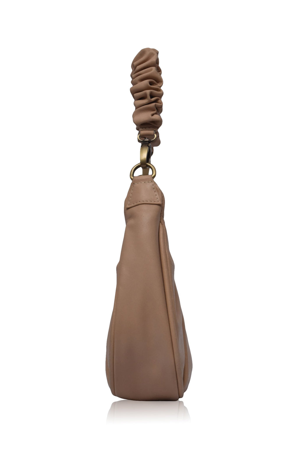 Buy Camille Ruched Leather Bag by Bali ELF