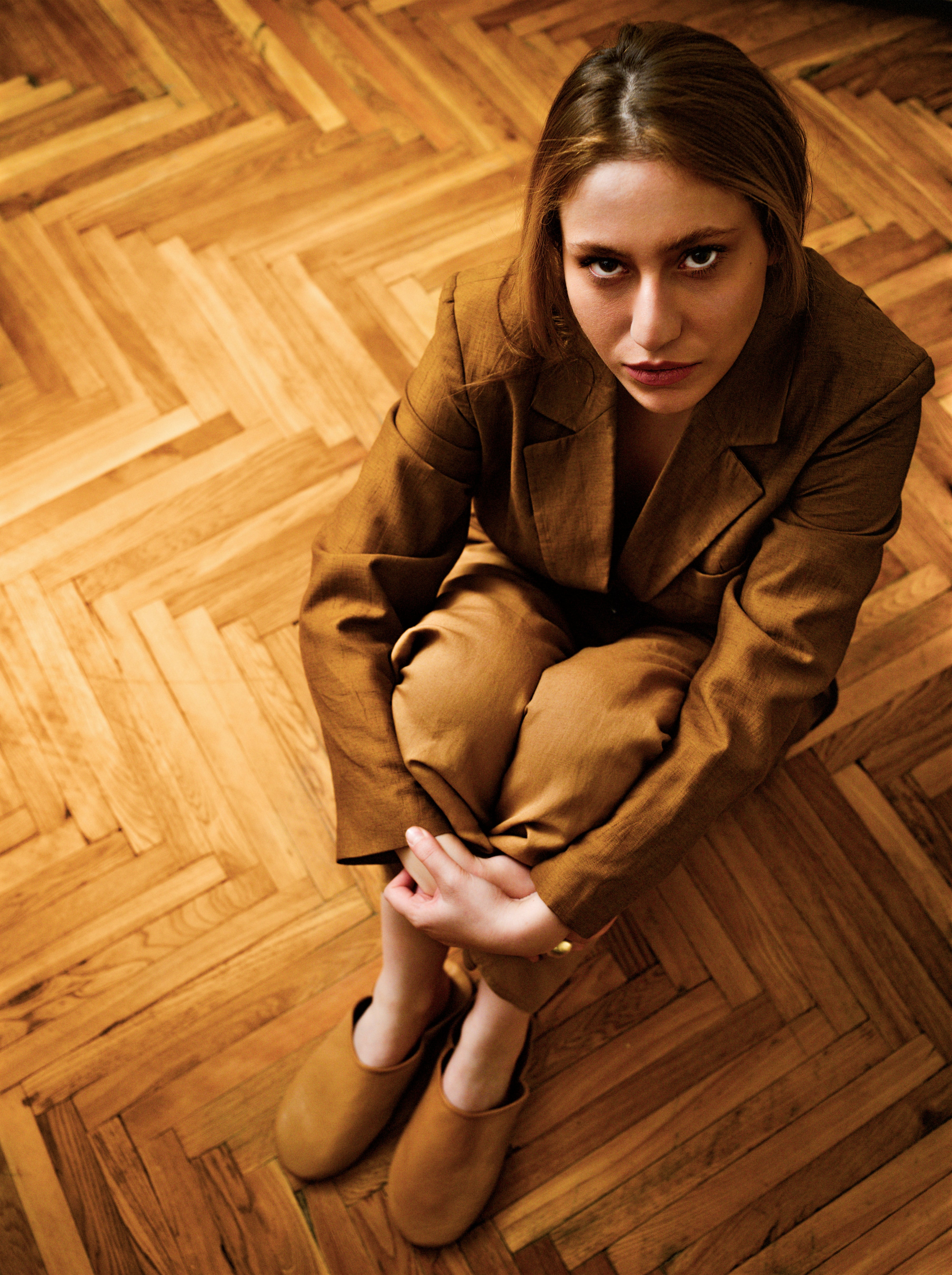 Buy Caramel Brew - Leather Slippers by Choost