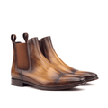 Buy Caratacos Patina Chelsea Boots by Que Shebley