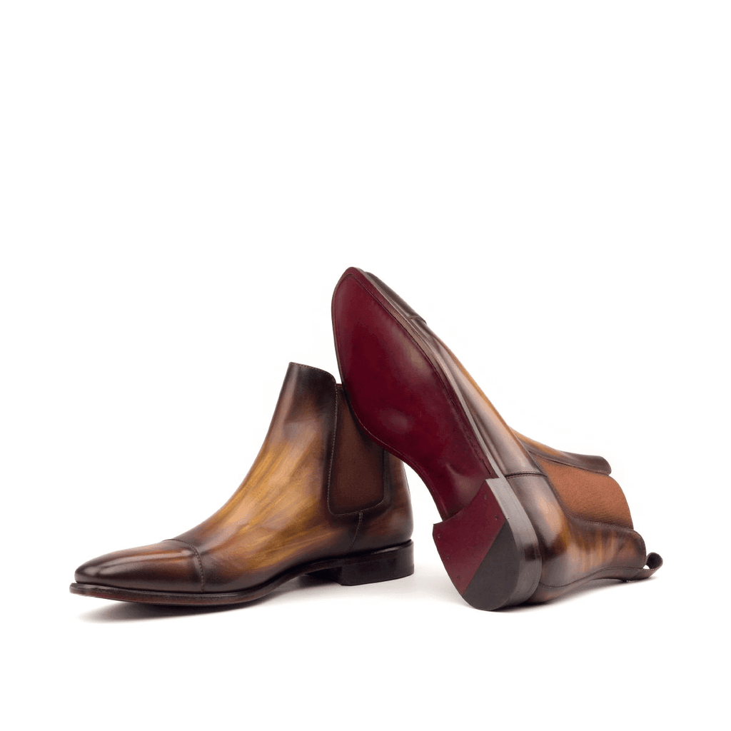 Buy Caratacos Patina Chelsea Boots by Que Shebley