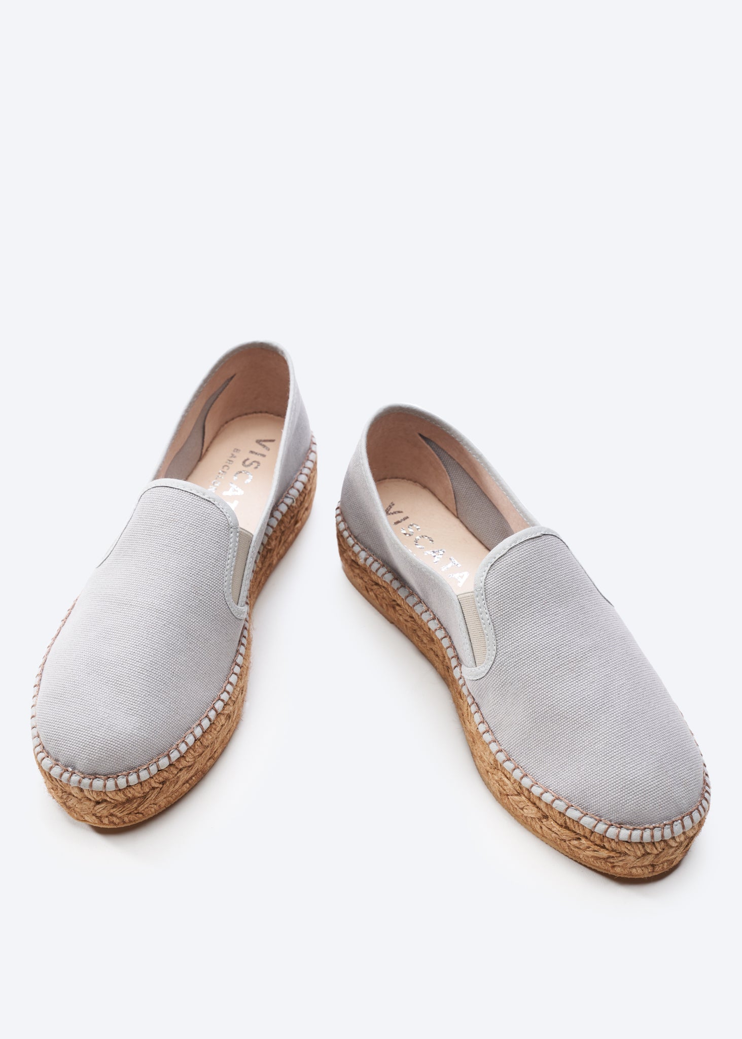 Buy Castell Canvas Espadrille Platforms by Viscata