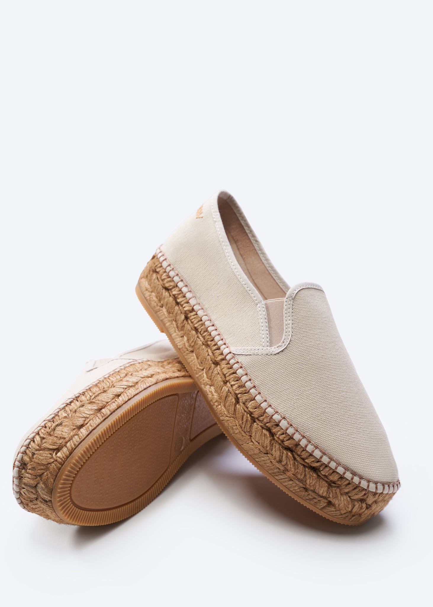 Buy Castell Canvas Espadrille Platforms by Viscata