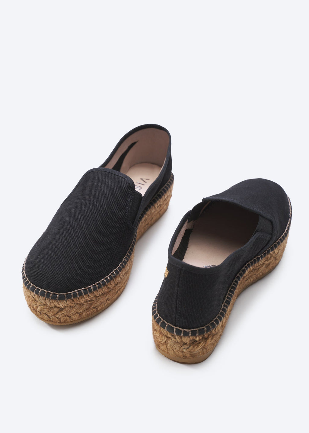 Buy Castell Canvas Espadrille Platforms by Viscata