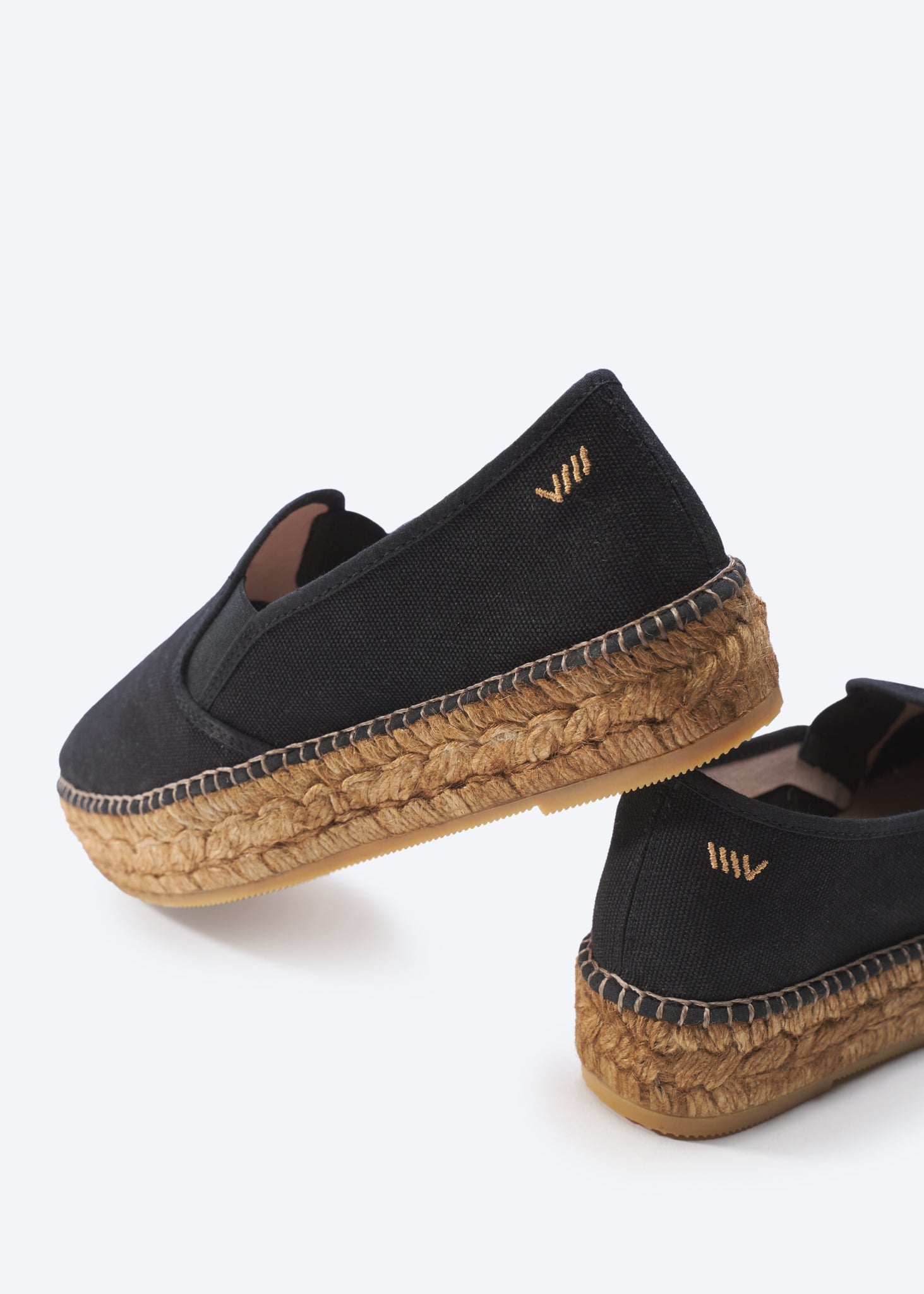 Buy Castell Canvas Espadrille Platforms by Viscata