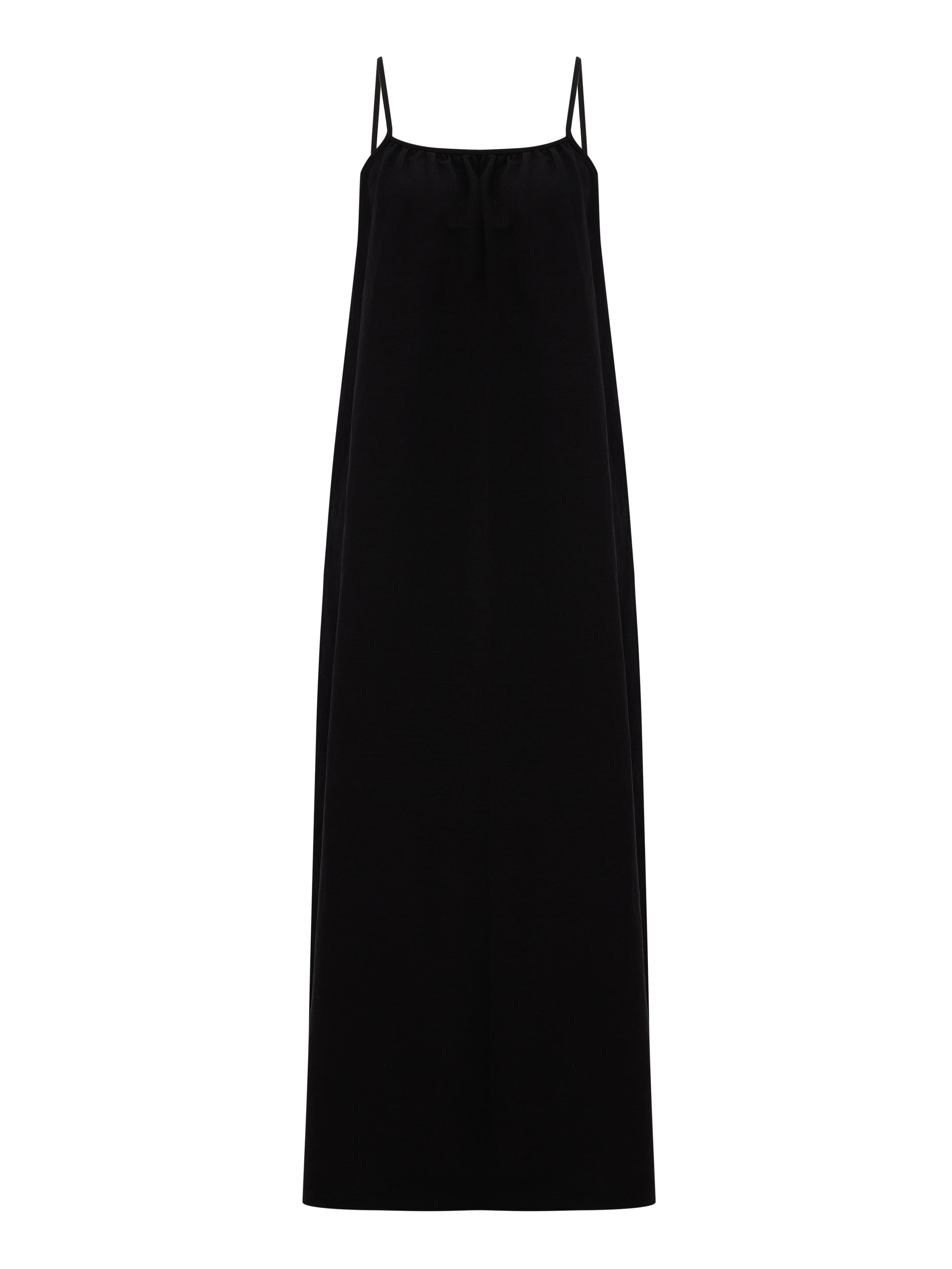 Buy Bliss Flow Maxi Dress - Black by The Handloom