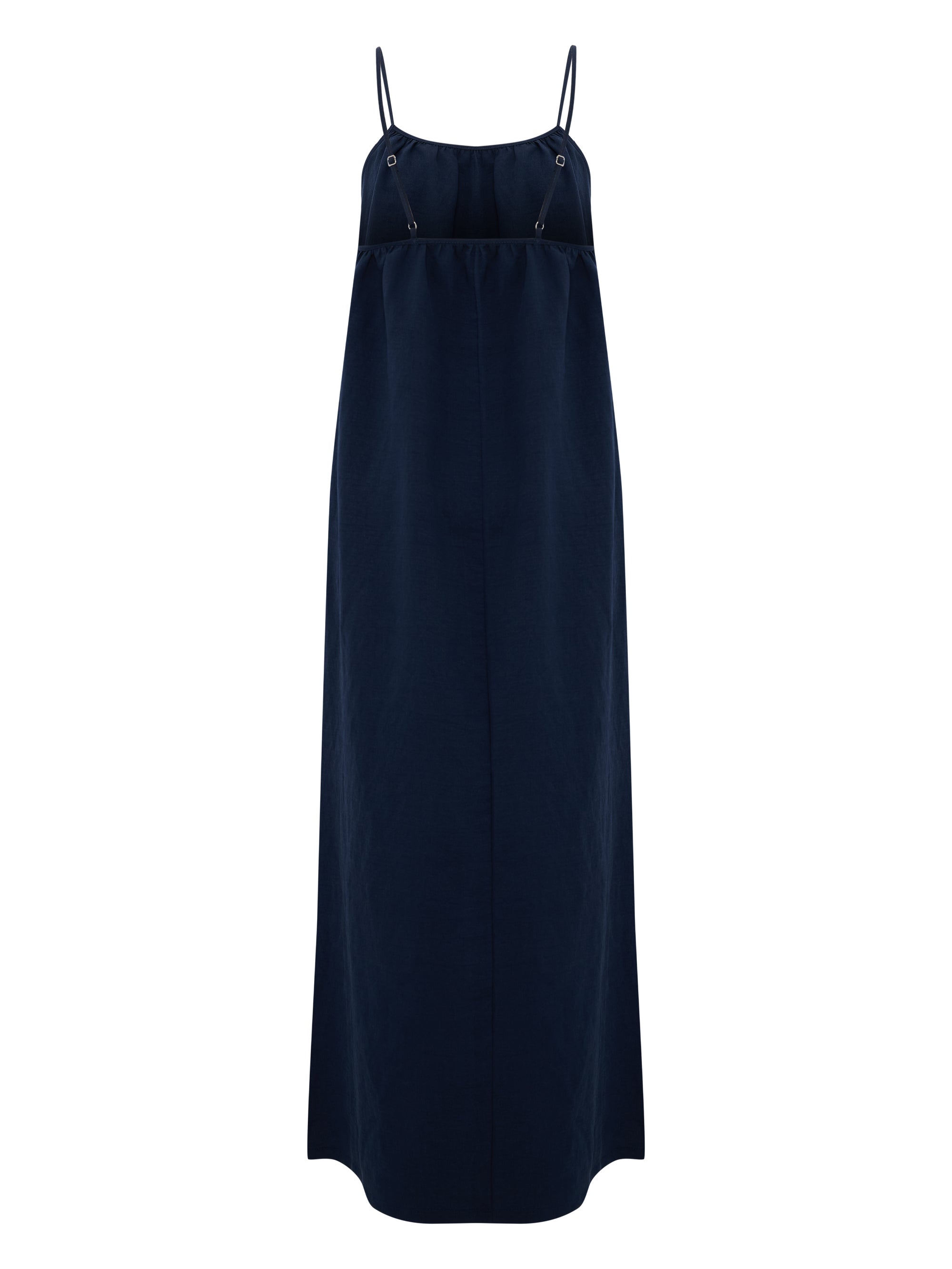 Buy Bliss Flow Maxi Dress - Navy by The Handloom