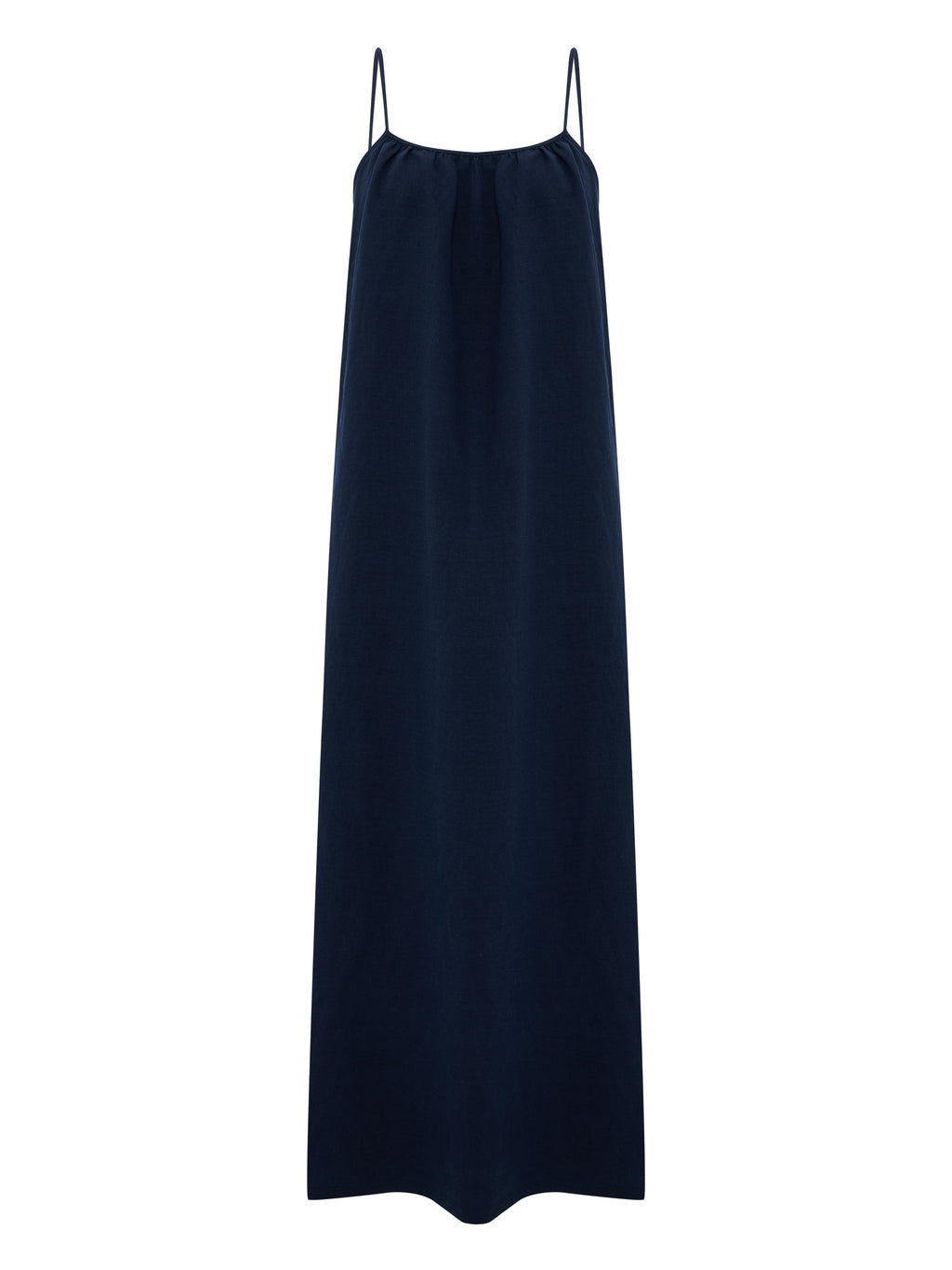 Buy Bliss Flow Maxi Dress - Navy by The Handloom