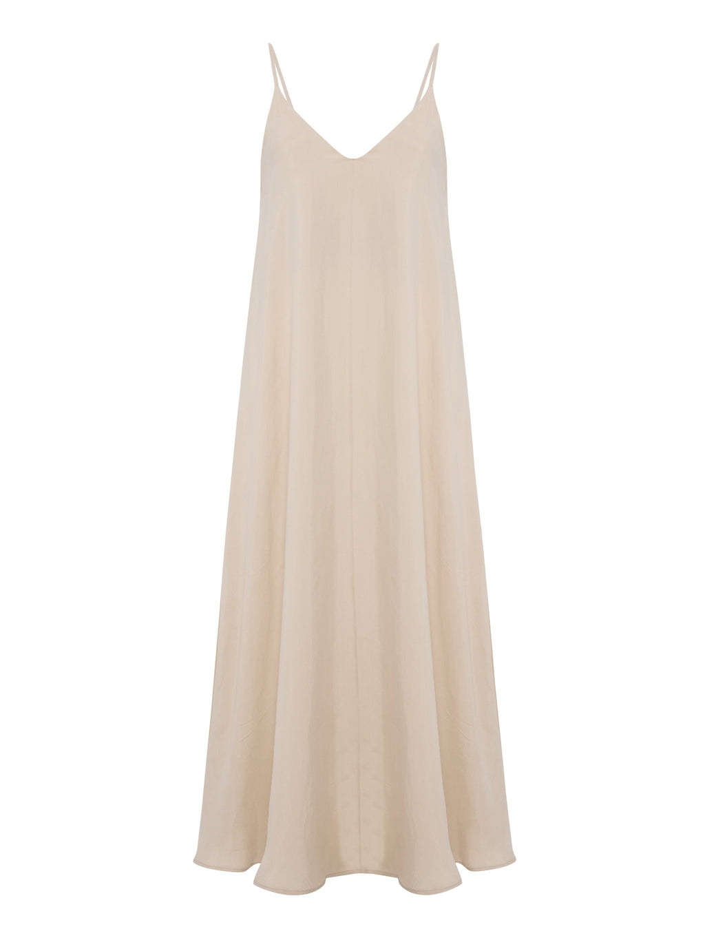 Buy Lucid Flow Maxi Dress - Sand by The Handloom