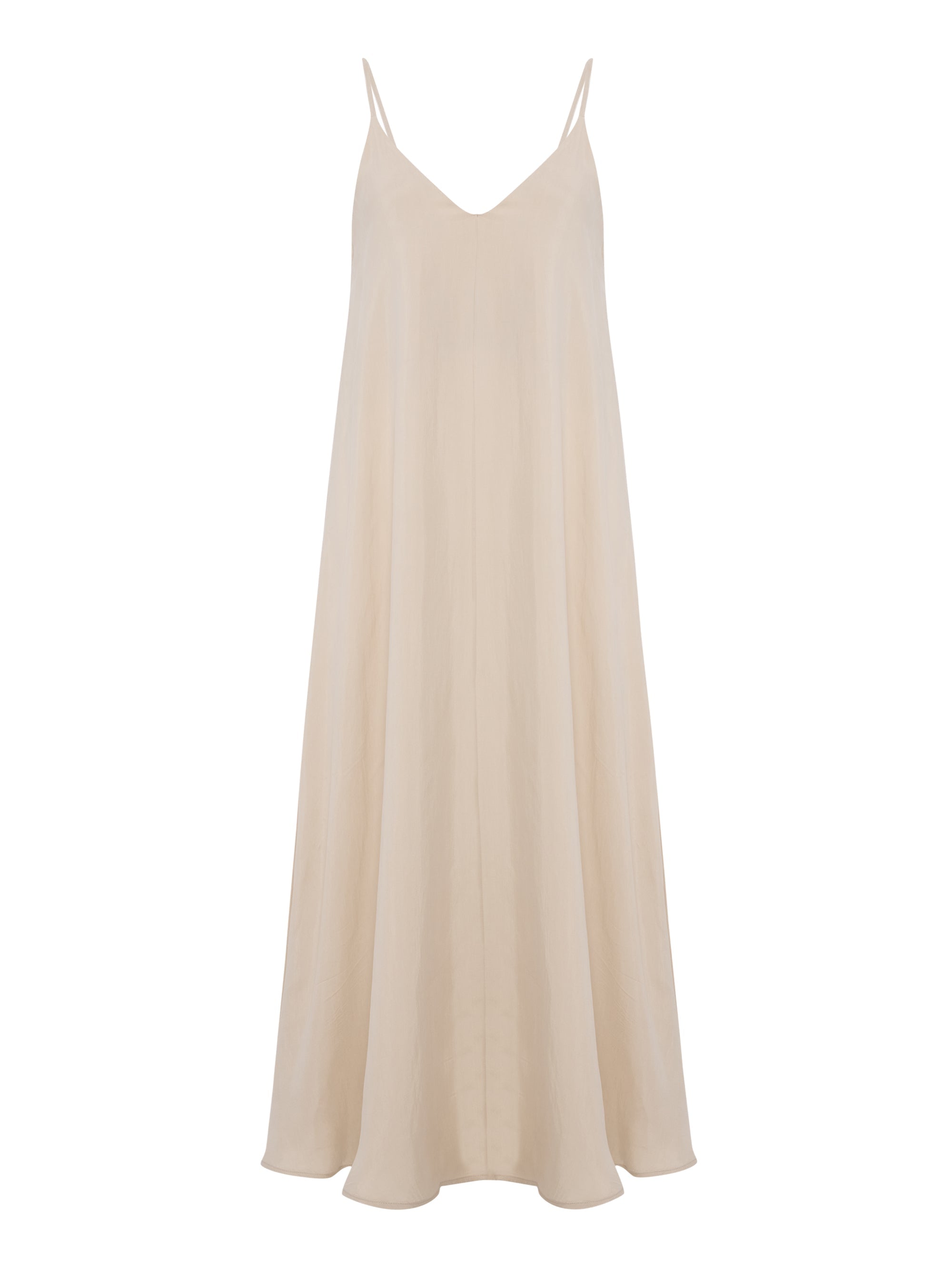 Buy Lucid Flow Maxi Dress - Sand by The Handloom