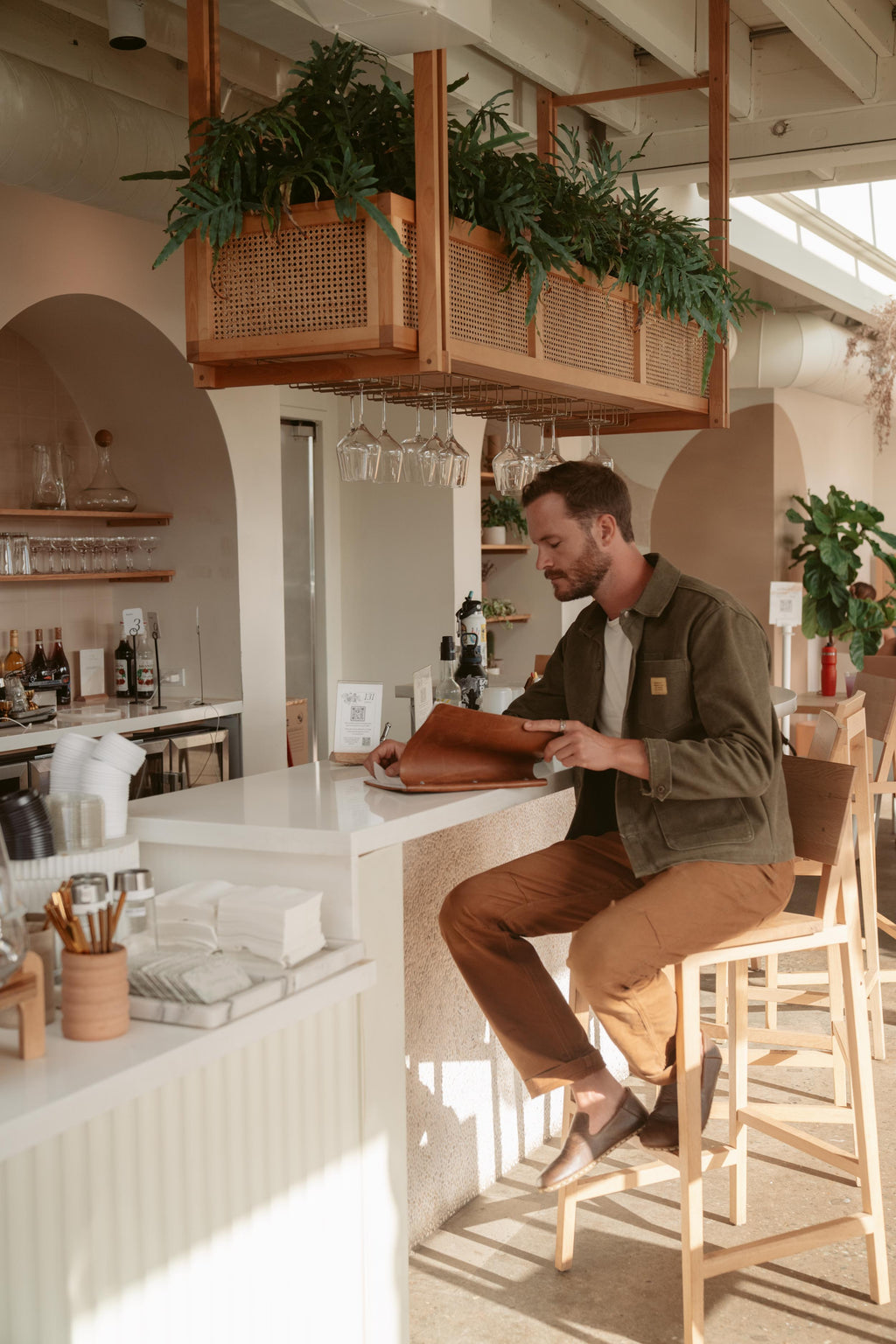 Buy Men's Barefoot Grounding Slip-on Shoes / Coffee by Raum