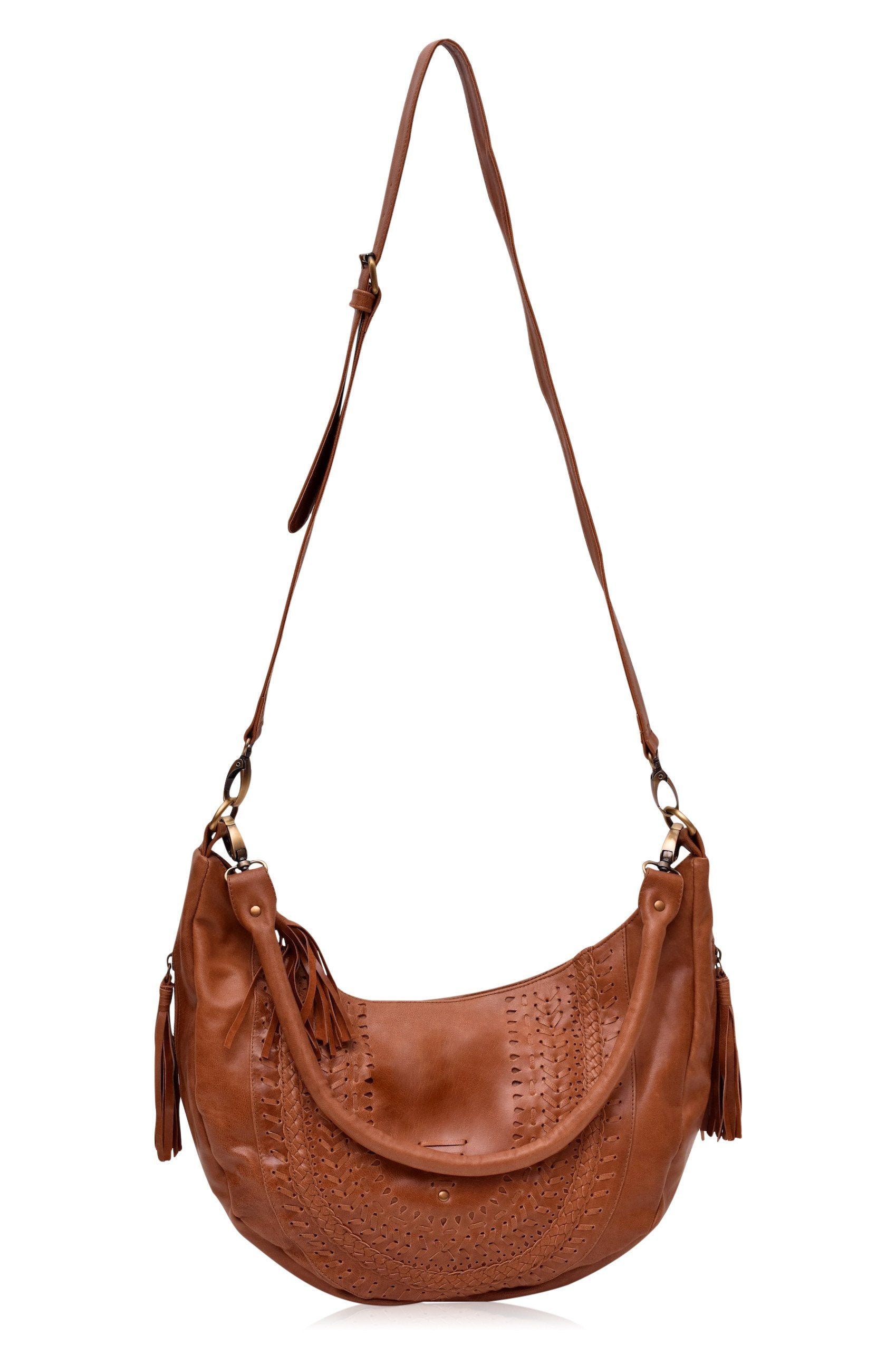 Buy Elysian Coast Leather Crossbody Bag by Bali ELF