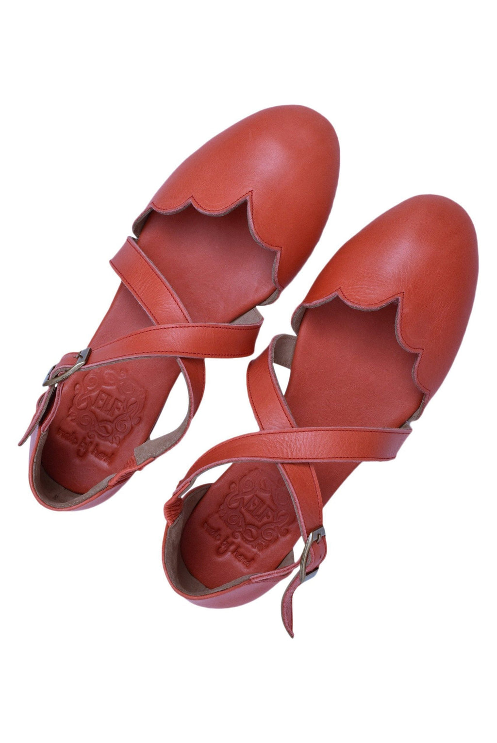 Buy Mangrove Leather Flats by Bali ELF