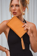 Buy Demure Leather Clutch Wallet by Bali ELF