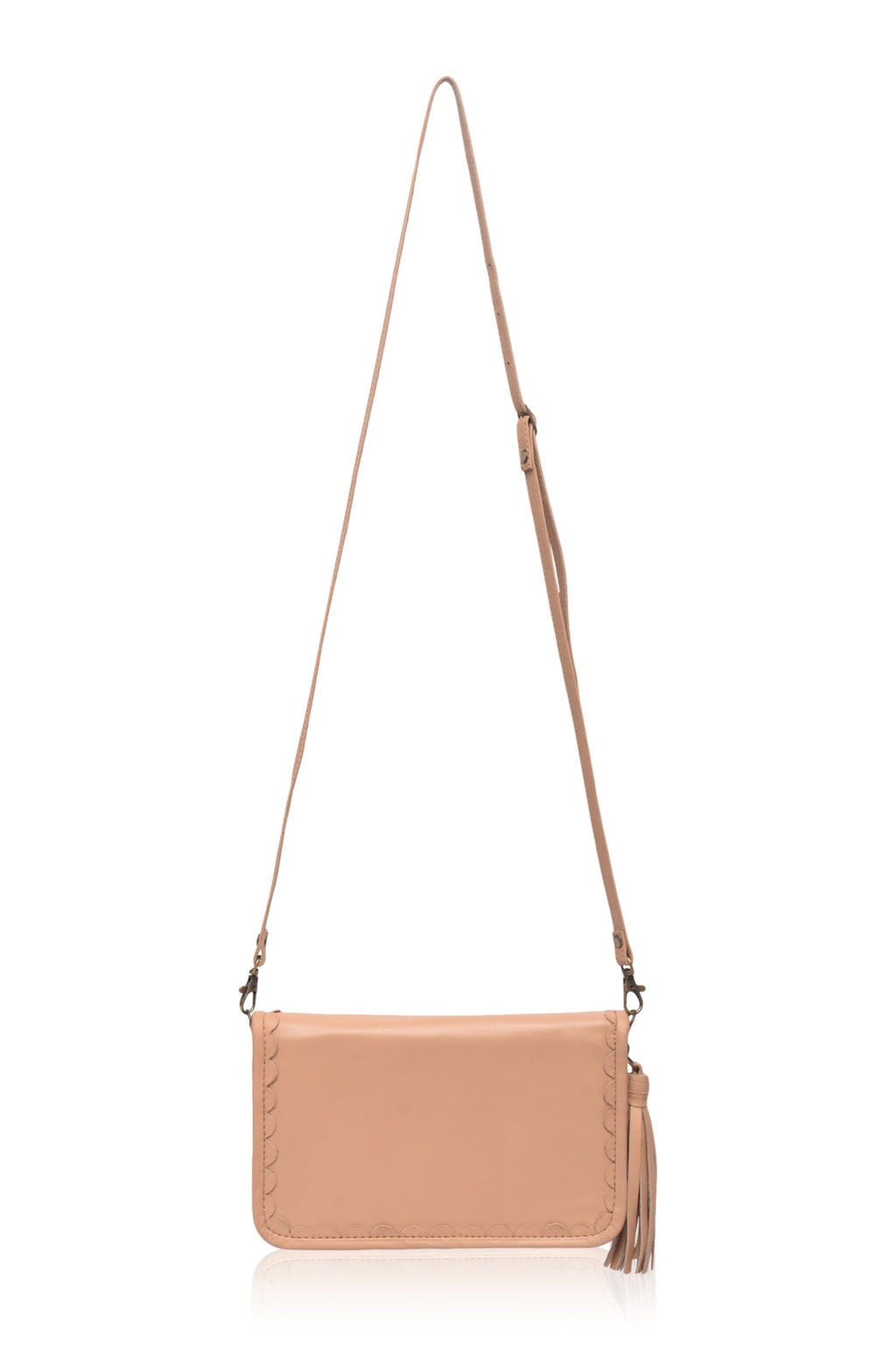 Buy Demure Leather Clutch Wallet by Bali ELF