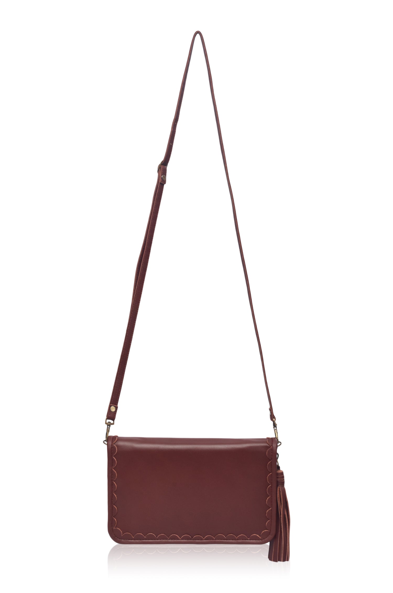 Buy Demure Leather Clutch Wallet by Bali ELF