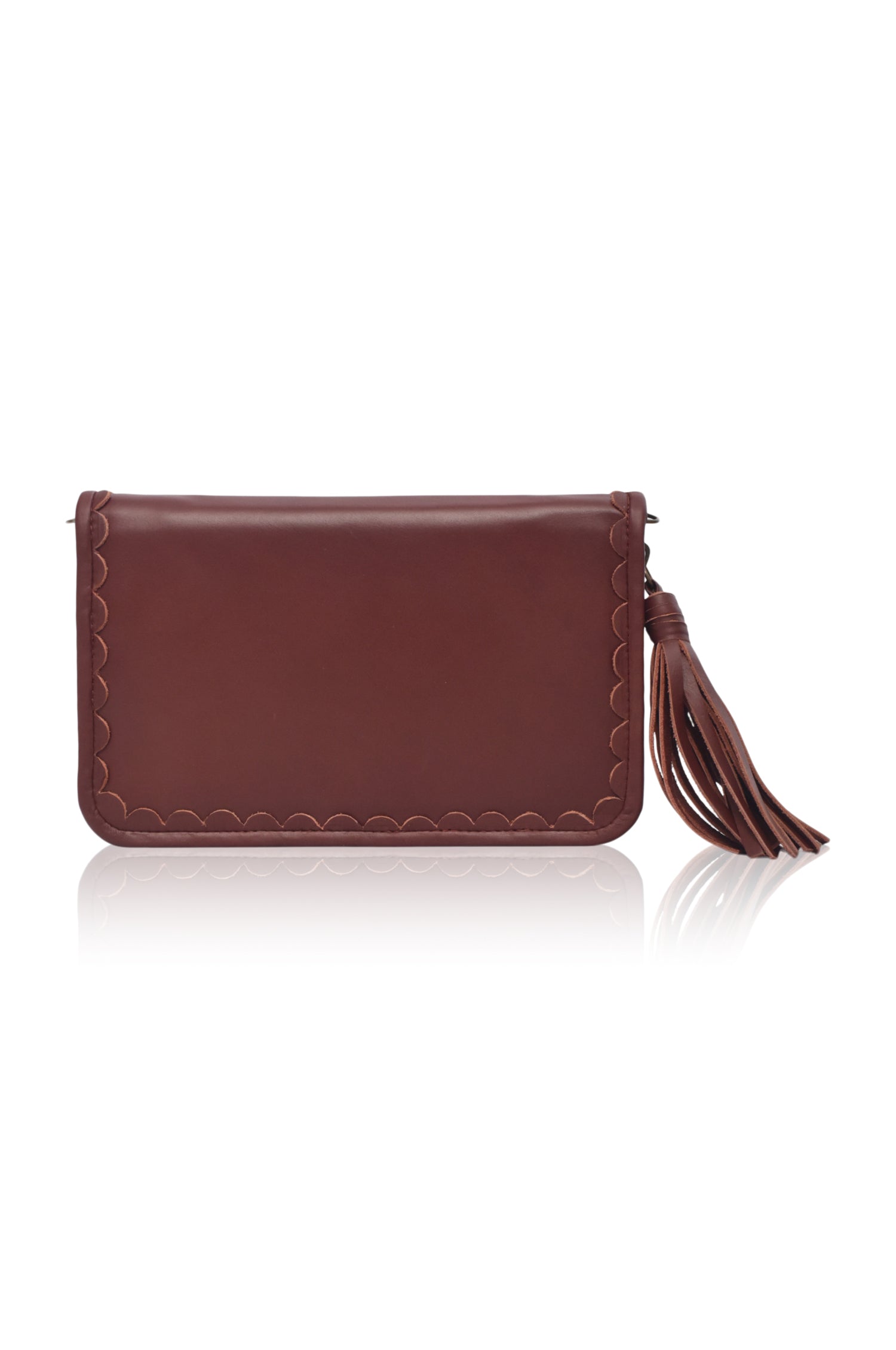 Buy Demure Leather Clutch Wallet by Bali ELF
