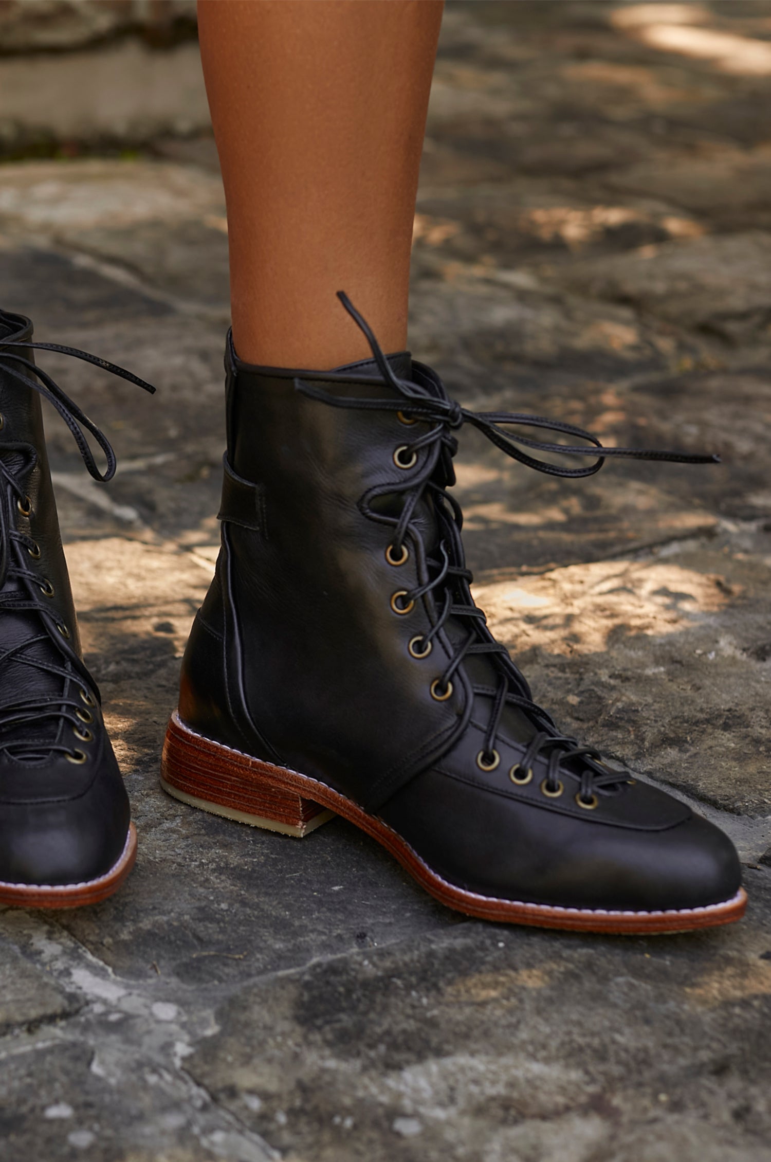 Buy Desert Seeker Combat Leather Boots by Bali ELF