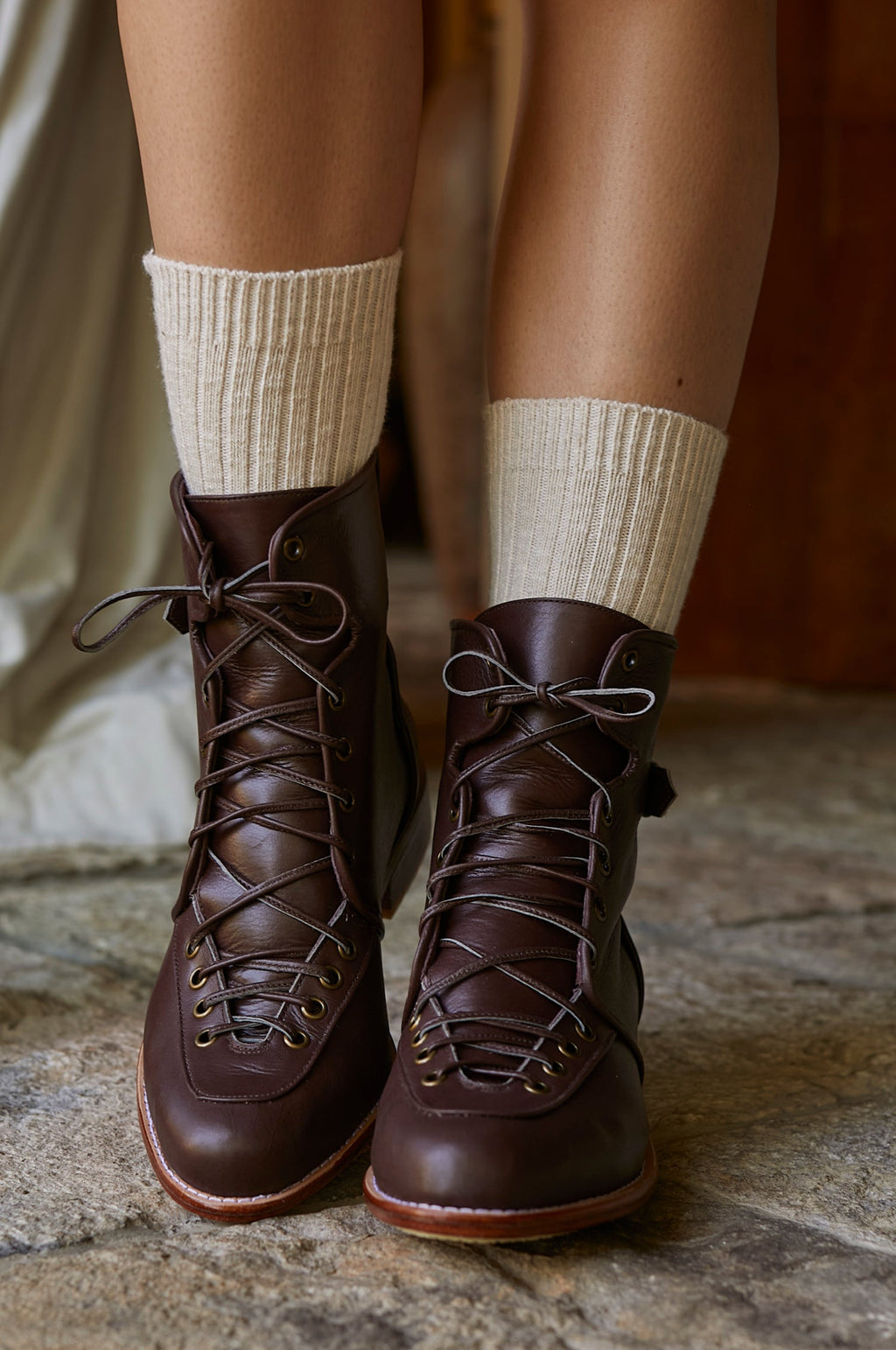 Buy Desert Seeker Combat Leather Boots by Bali ELF