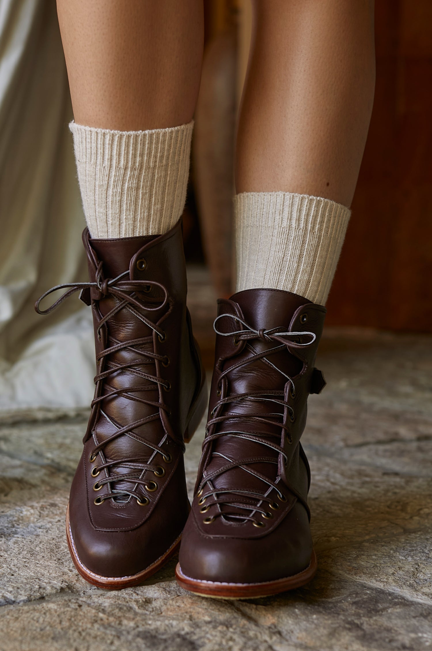 Buy Desert Seeker Combat Leather Boots by Bali ELF