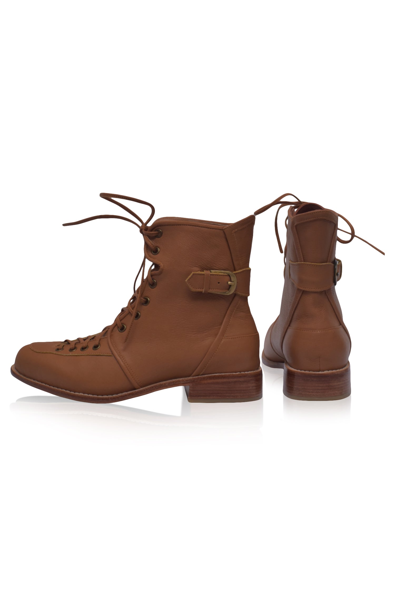 Buy Desert Seeker Combat Leather Boots by Bali ELF