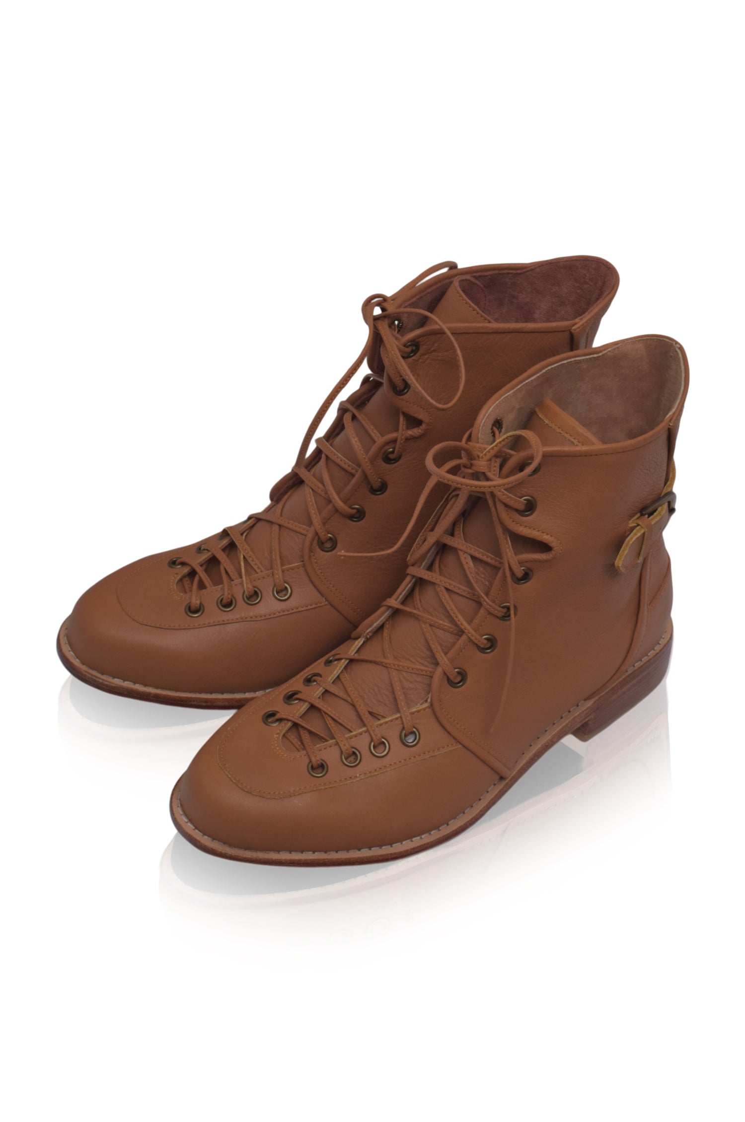 Buy Desert Seeker Combat Leather Boots by Bali ELF