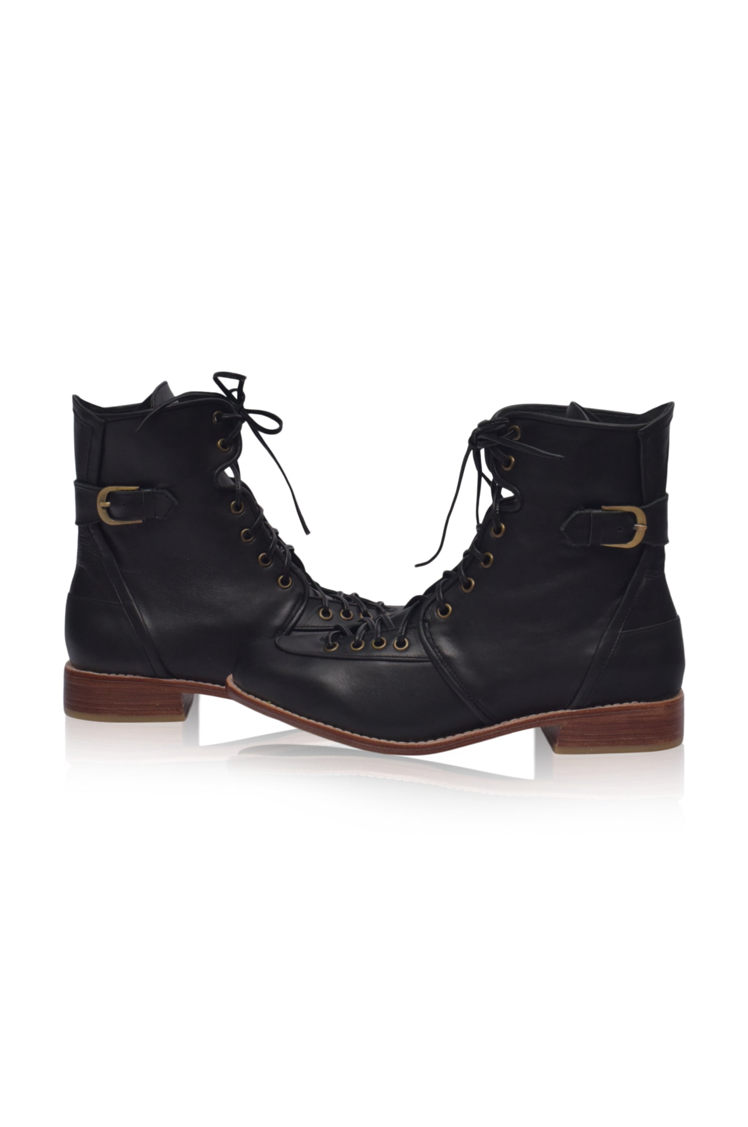 Buy Desert Seeker Combat Leather Boots by Bali ELF