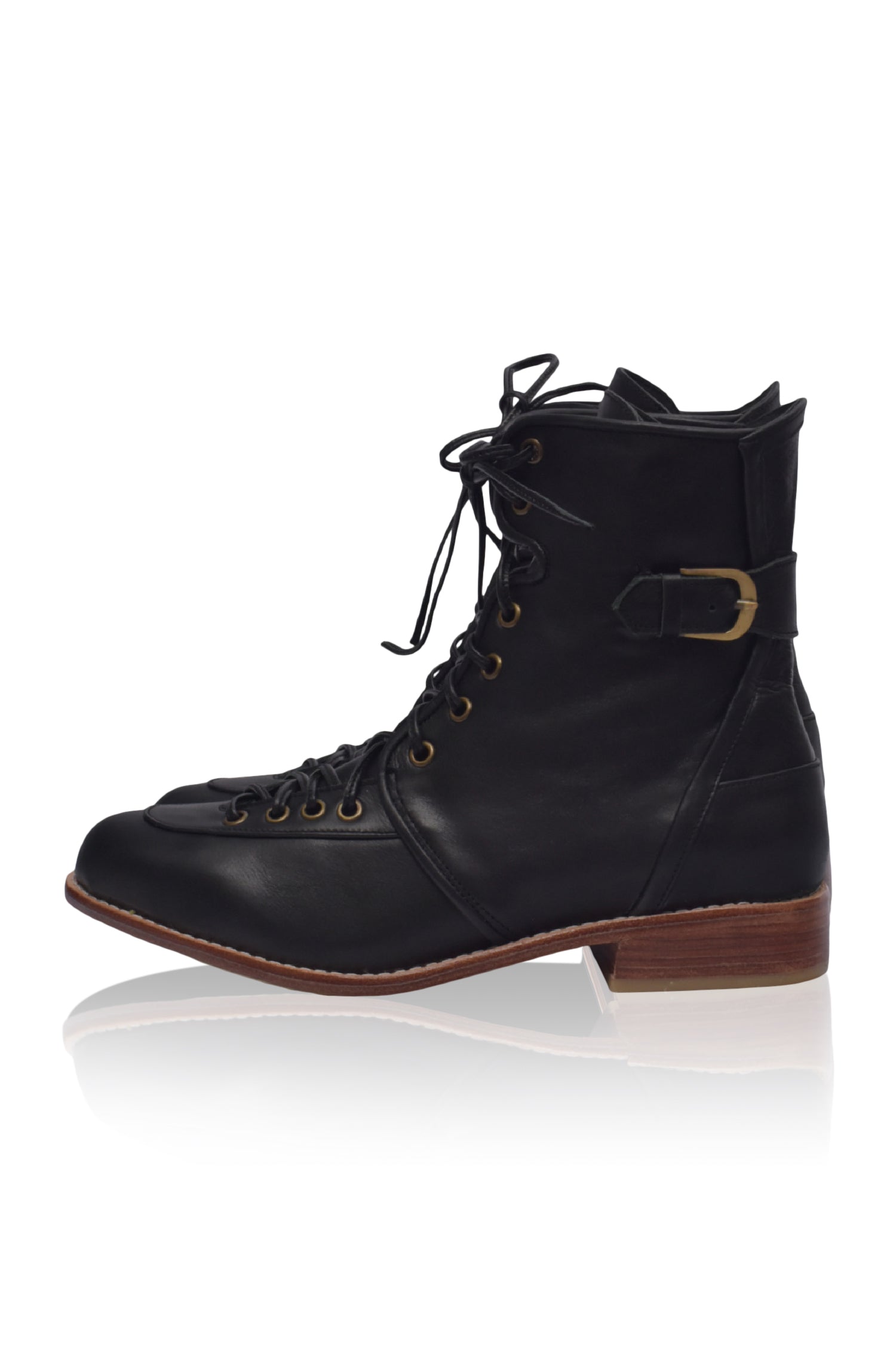 Buy Desert Seeker Combat Leather Boots by Bali ELF