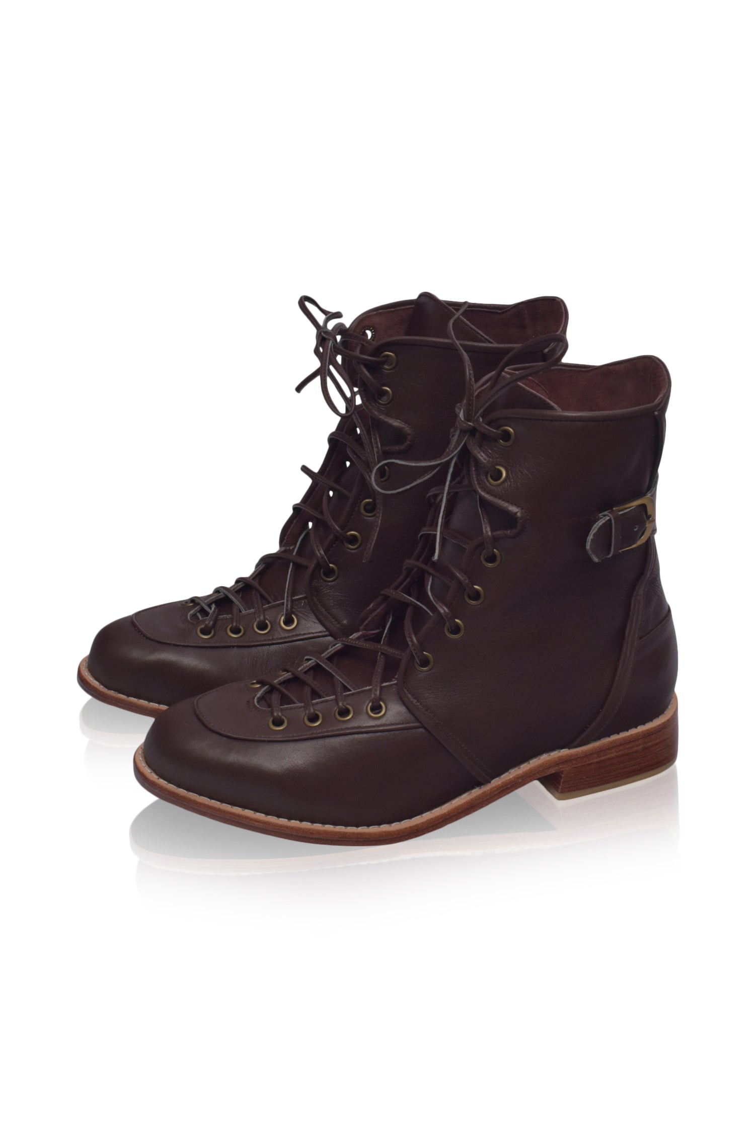 Buy Desert Seeker Combat Leather Boots by Bali ELF