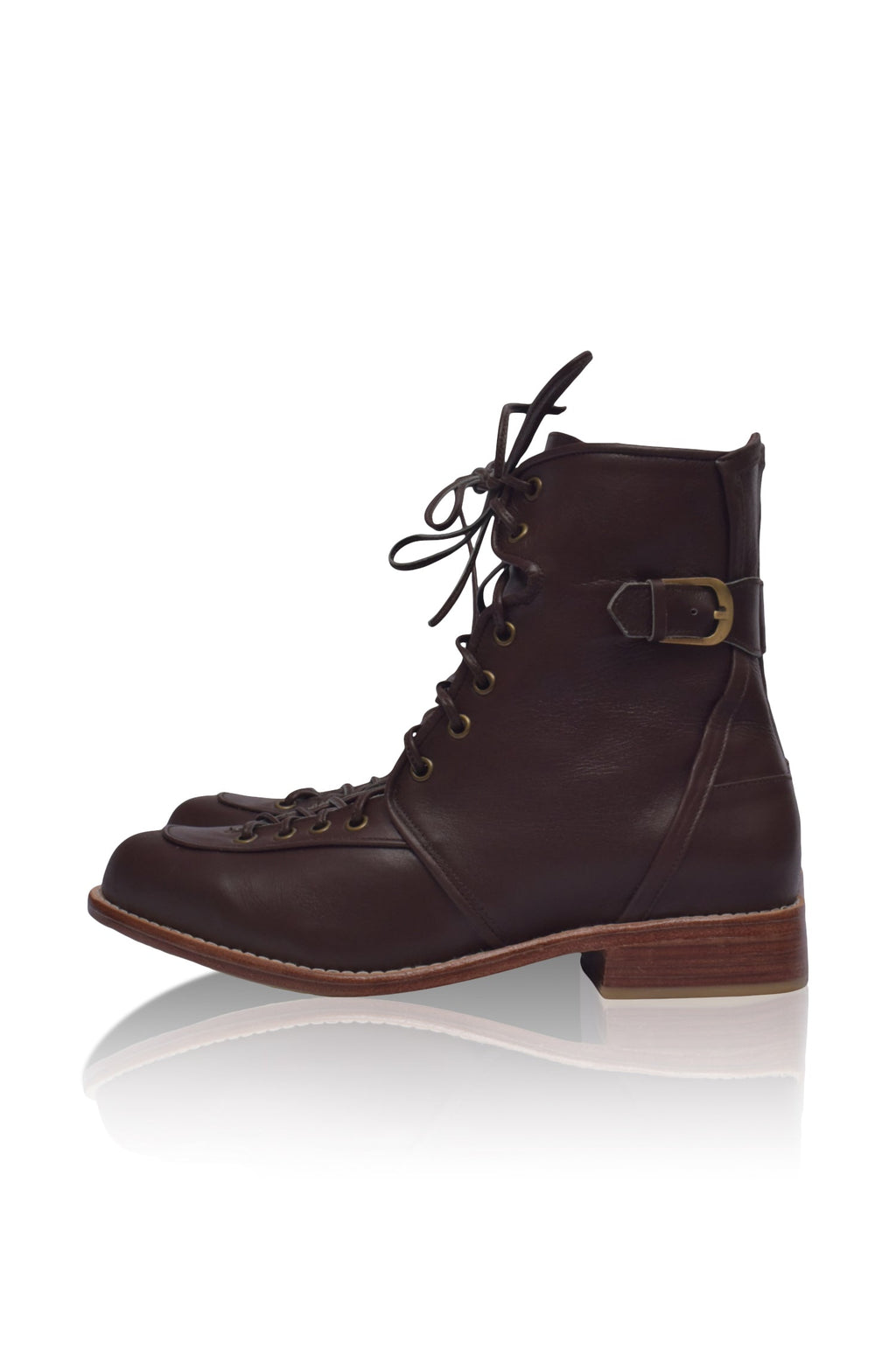Buy Desert Seeker Combat Leather Boots by Bali ELF