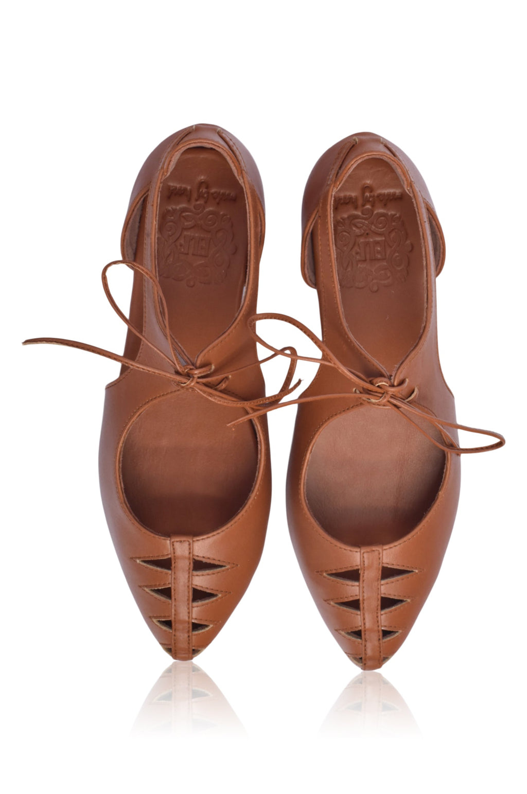 Buy Eden Pointy Toe Ballet Flats by Bali ELF