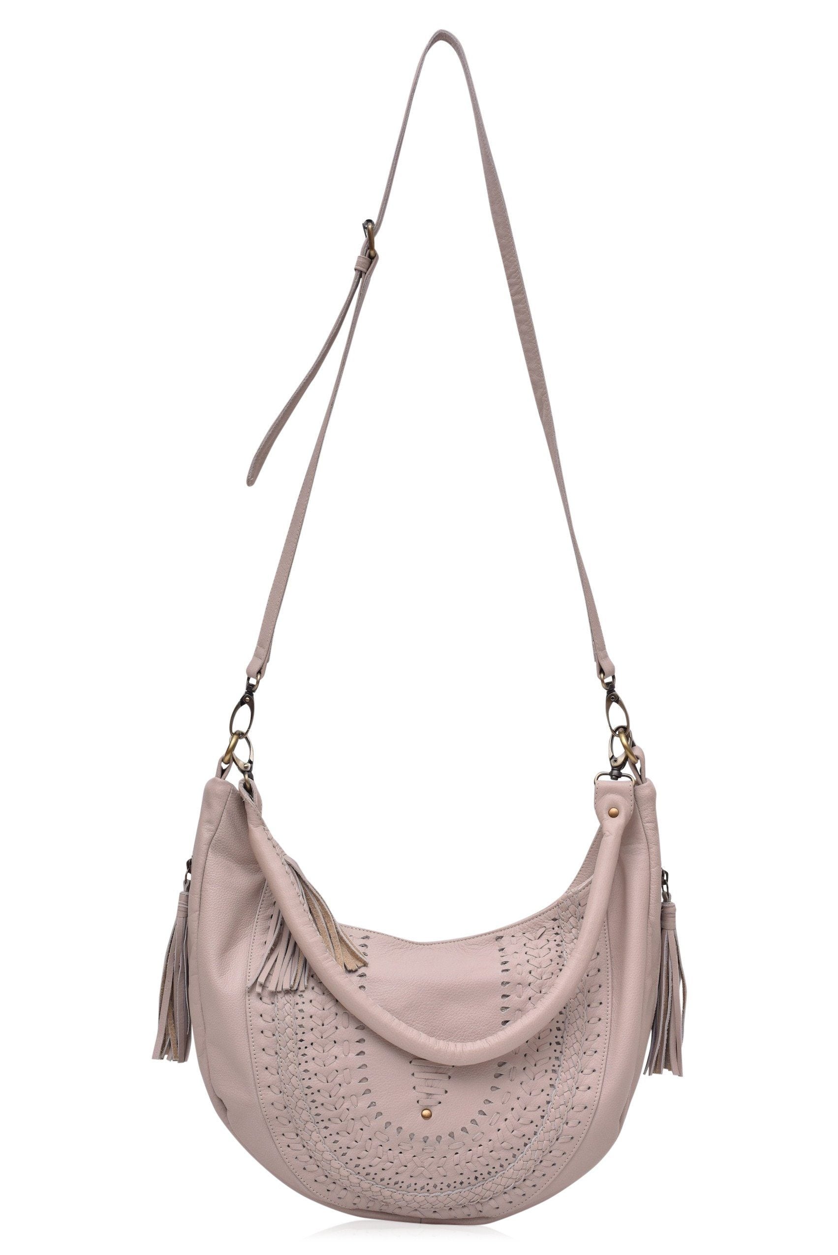 Buy Elysian Coast Leather Crossbody Bag by Bali ELF