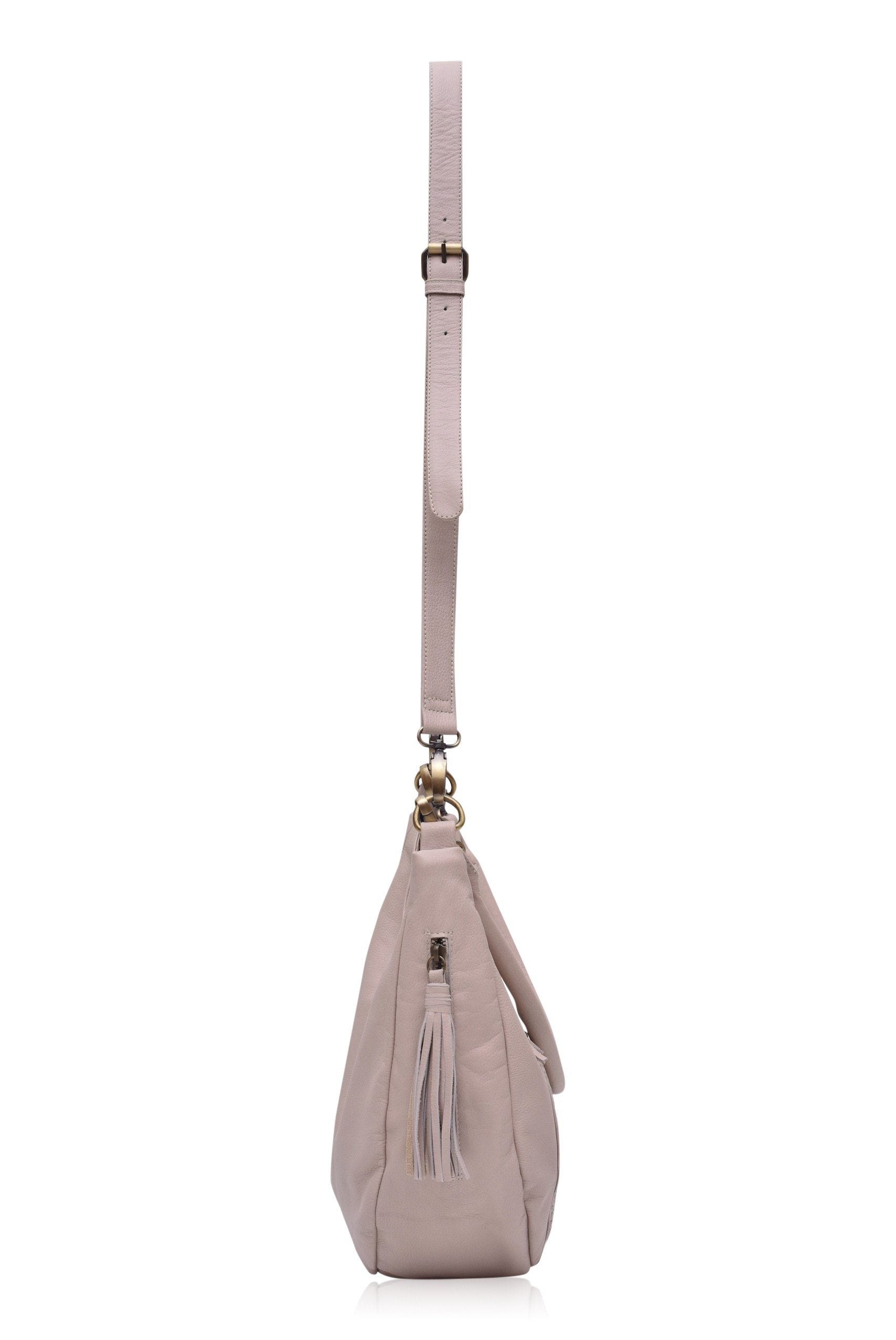 Buy Elysian Coast Leather Crossbody Bag by Bali ELF