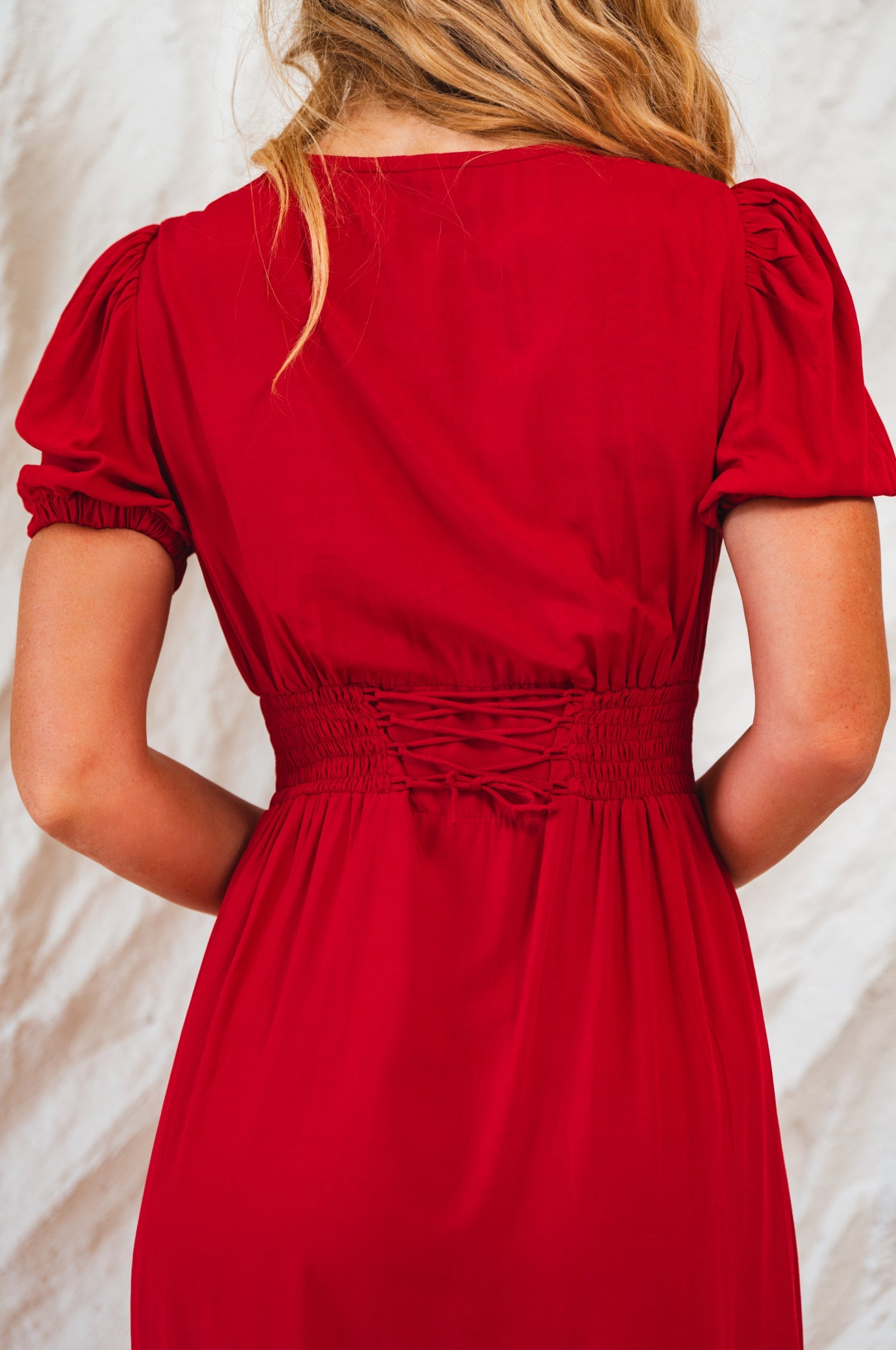 Buy Emilia Button Down Midi Dress by Bali ELF