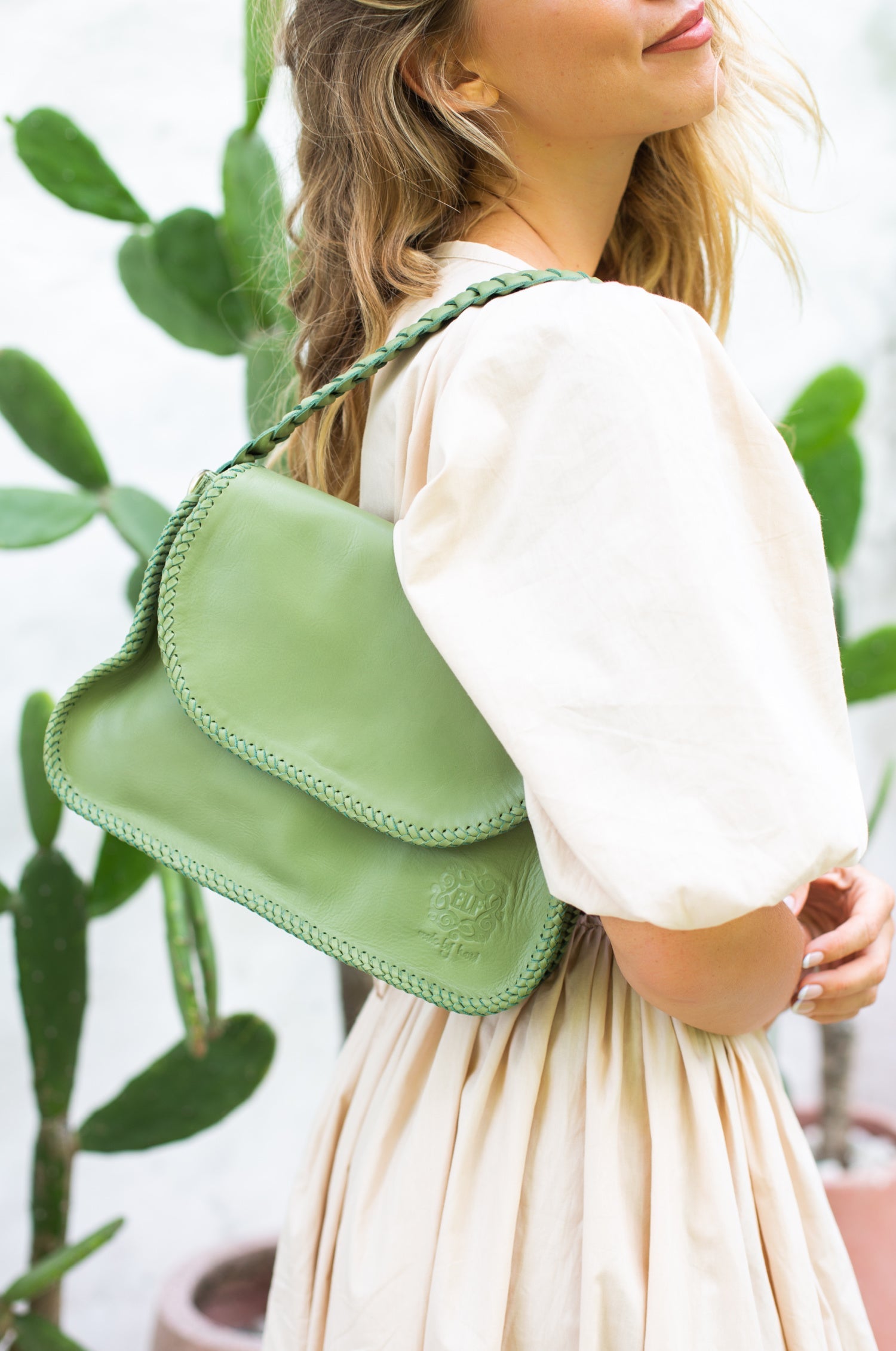 Buy Erie Leather Shoulder Bag by Bali ELF