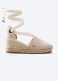 Buy Escala Canvas Espadrille Wedges by Viscata