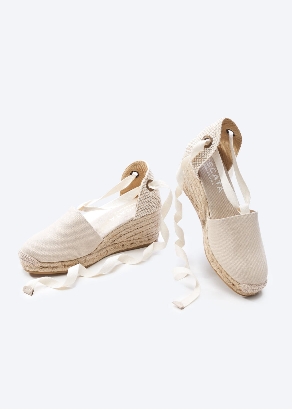 Buy Escala Canvas Espadrille Wedges by Viscata