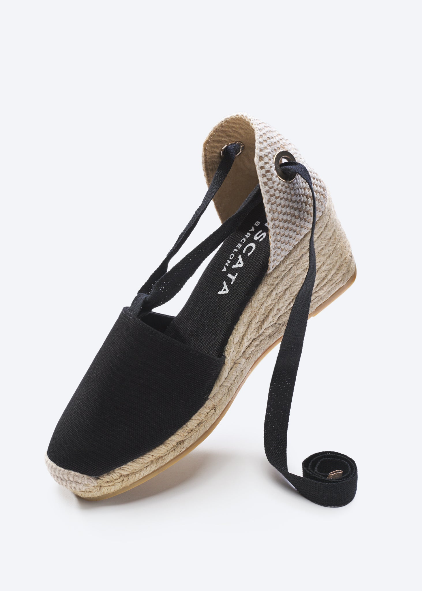 Buy Escala Canvas Espadrille Wedges by Viscata