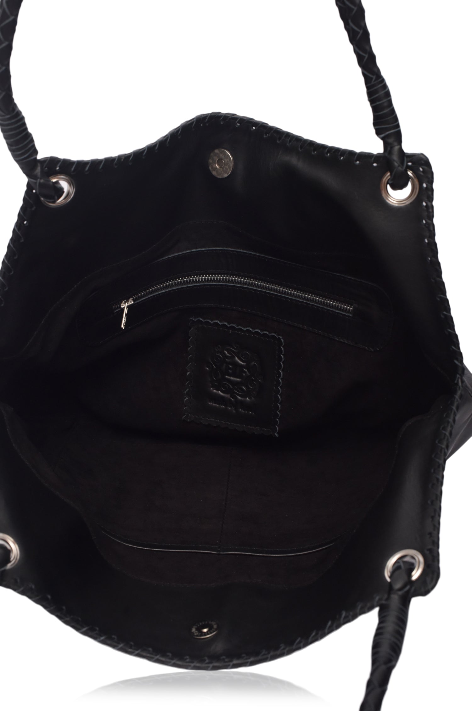 Buy Esmeralda Leather Tote Bag by Bali ELF