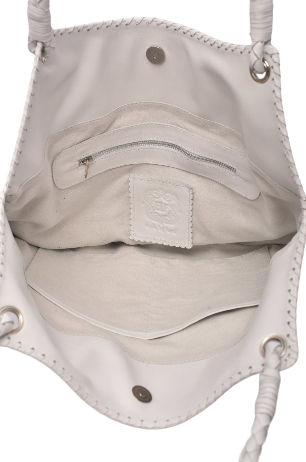 Buy Esmeralda Leather Tote Bag by Bali ELF