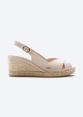 Buy Llansa Canvas Espadrille Sandal Wedges by Viscata
