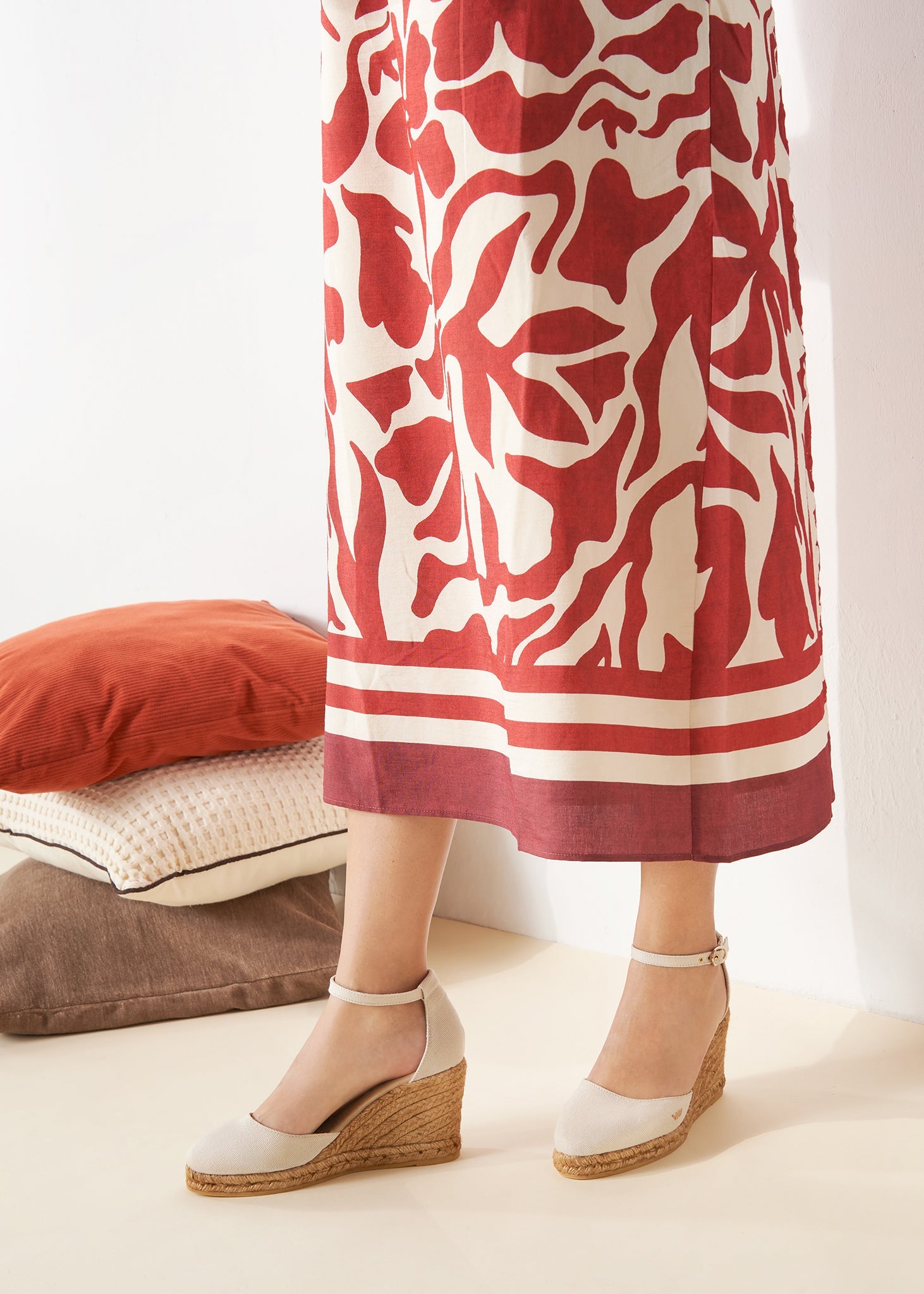 Buy Estartit Canvas Espadrille Wedges by Viscata